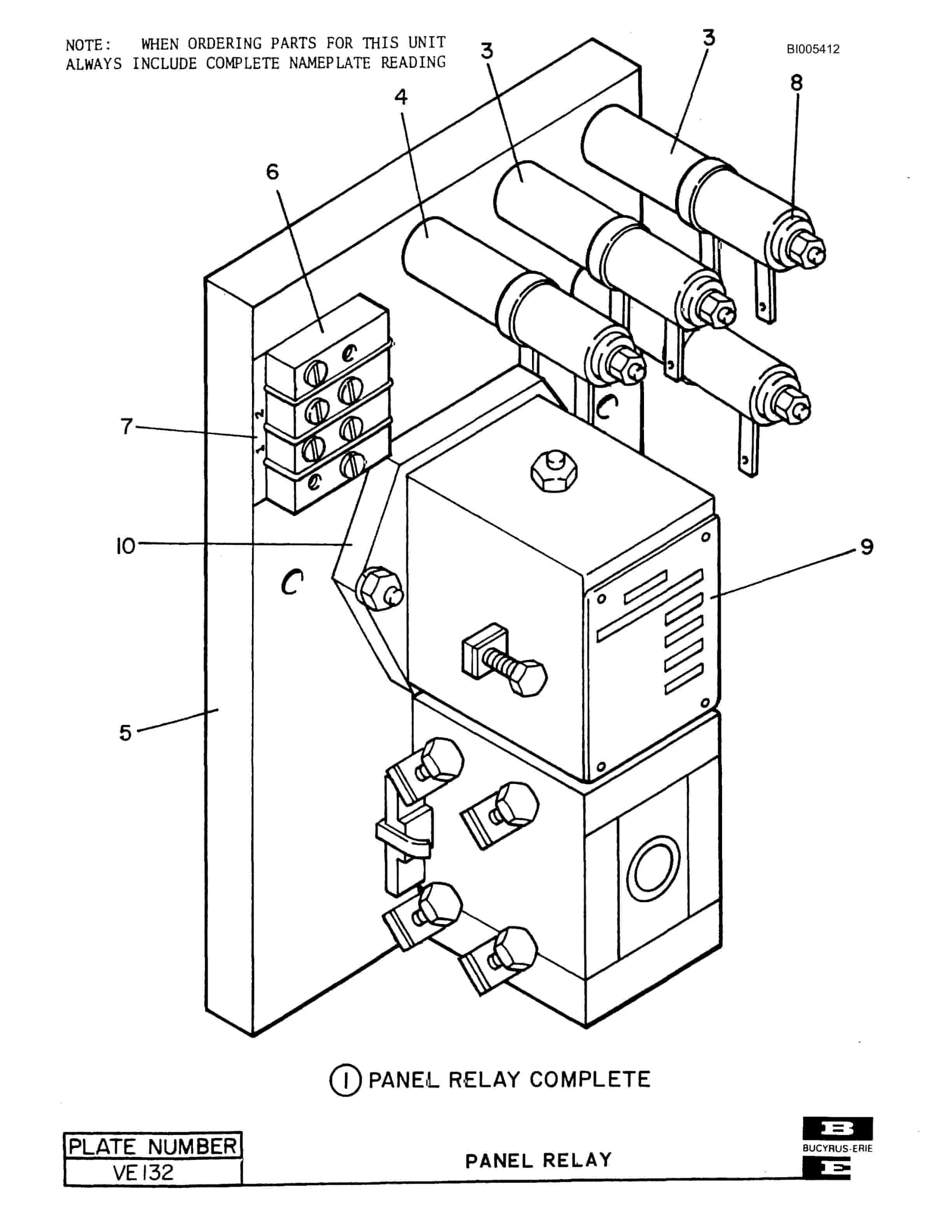 Bucyrus 1570W Dragline Technical Manual BI005412-4