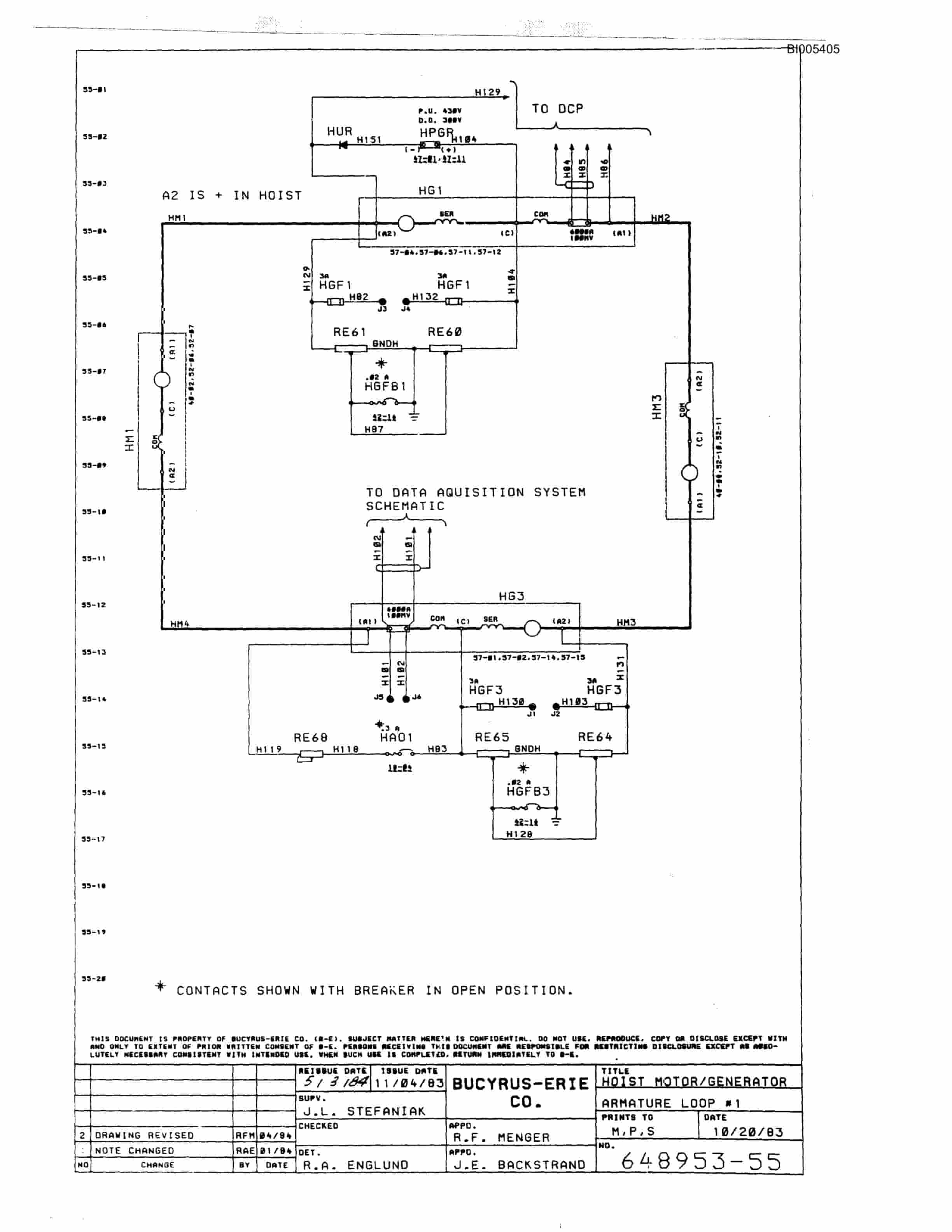 Bucyrus 1570W Parts Catalog BI005405-2