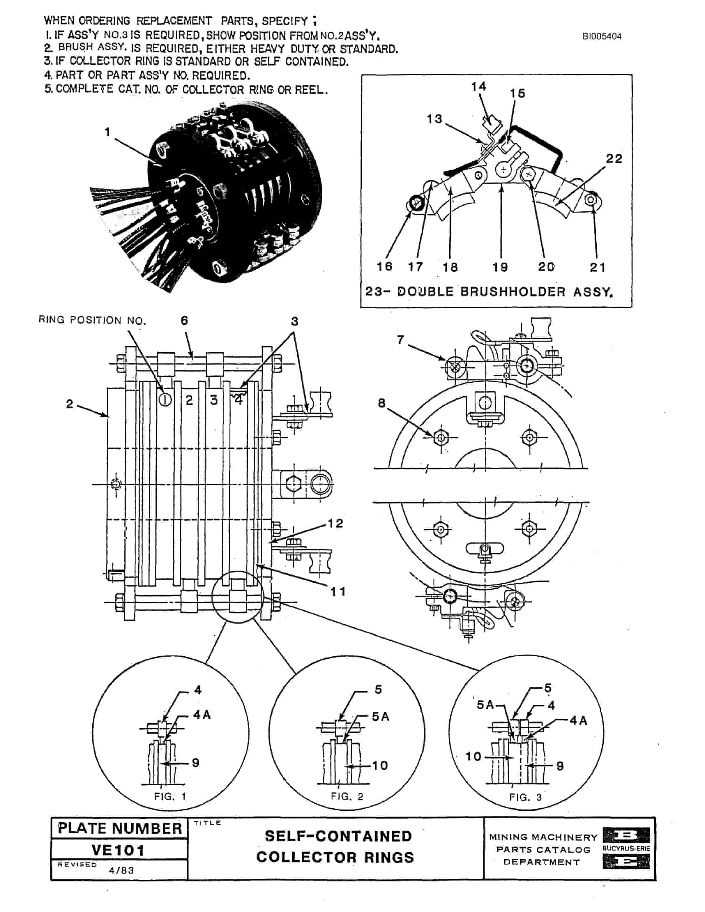 Bucyrus 1570W Technical Manual BI005404-3