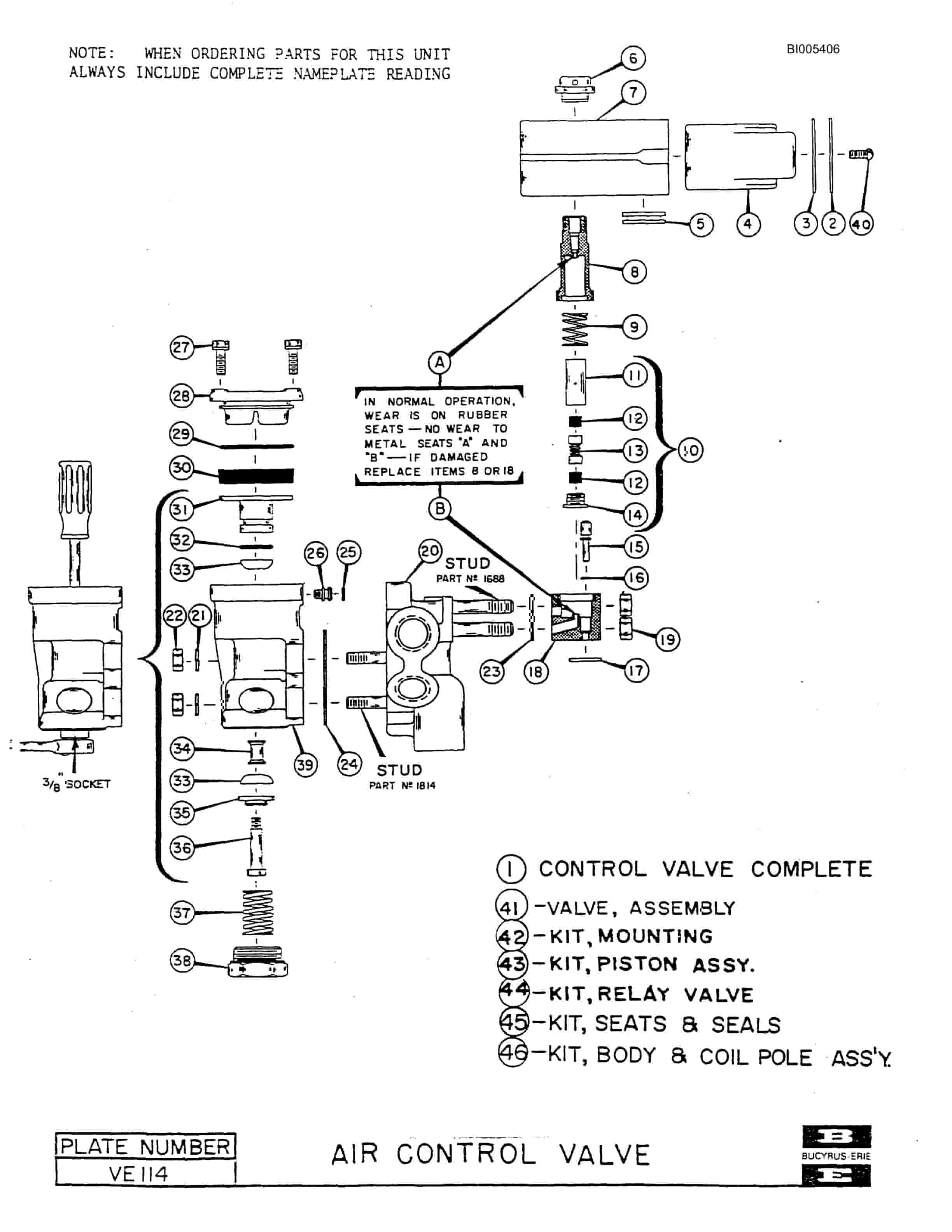 Bucyrus 1570W Technical Manual BI005406-4