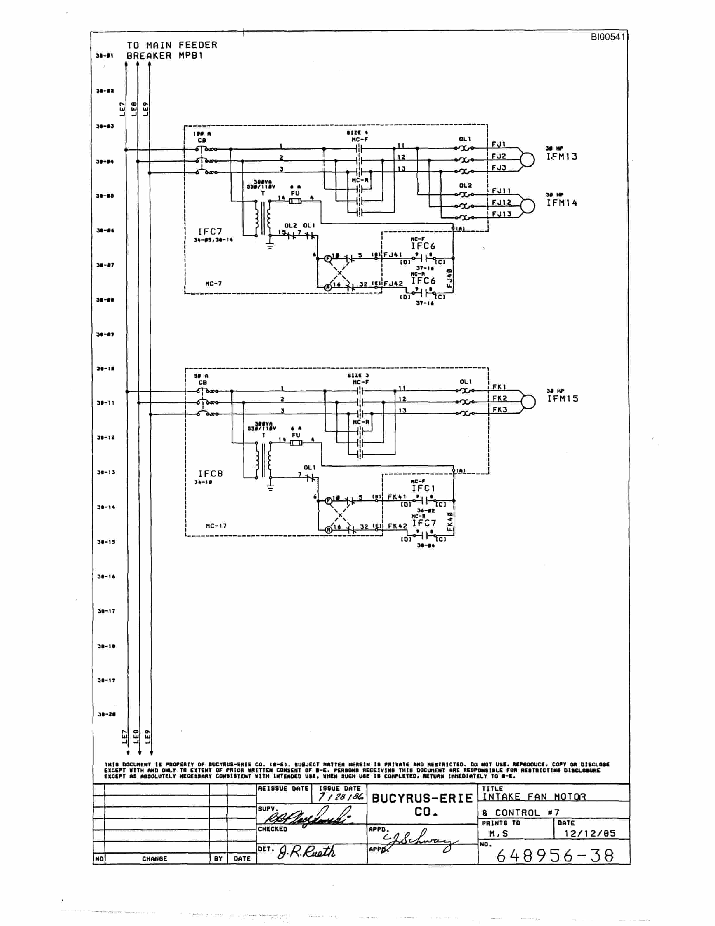 Bucyrus 1570W Technical Manual BI005411-2
