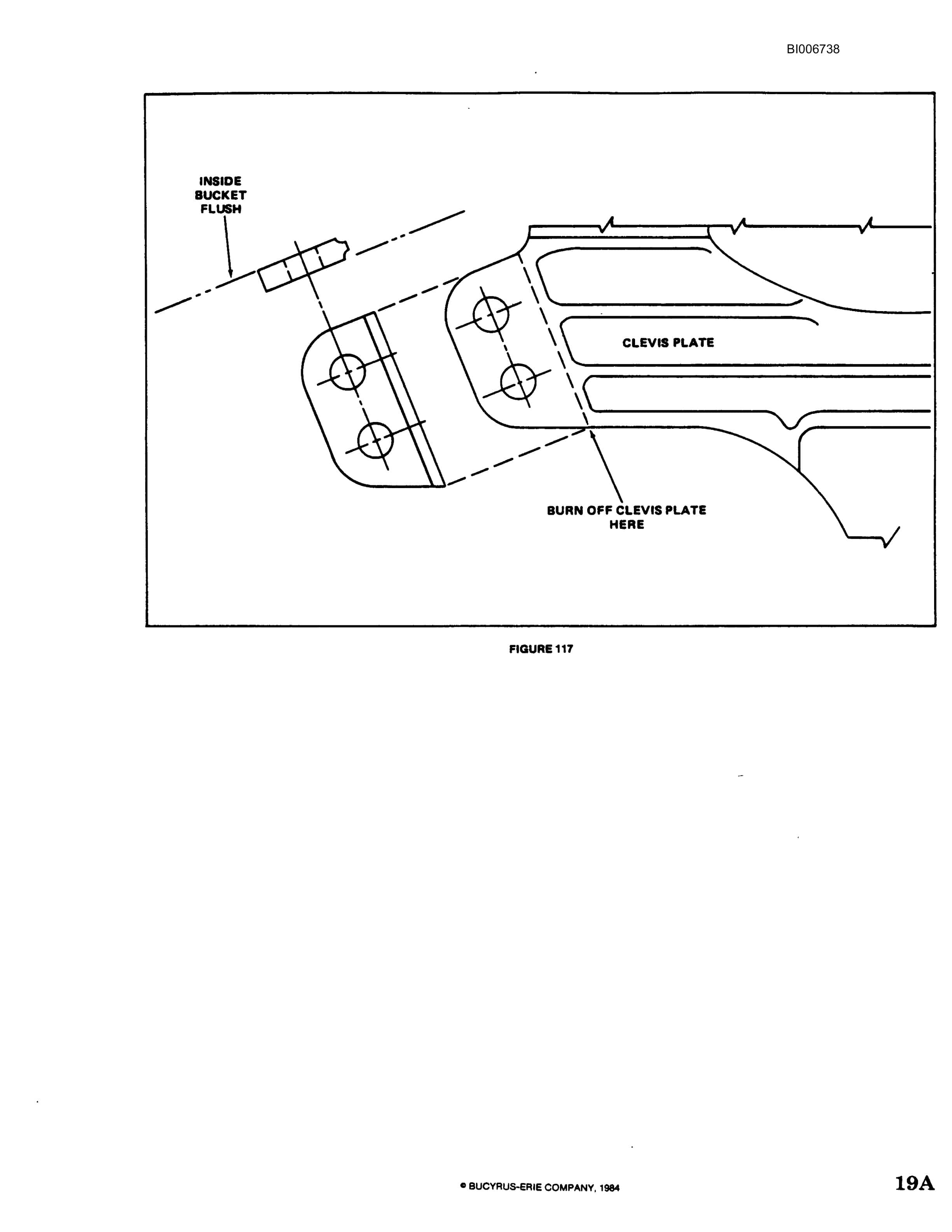 Bucyrus 1570W Walking Dragline Technical Manual BI006738-5