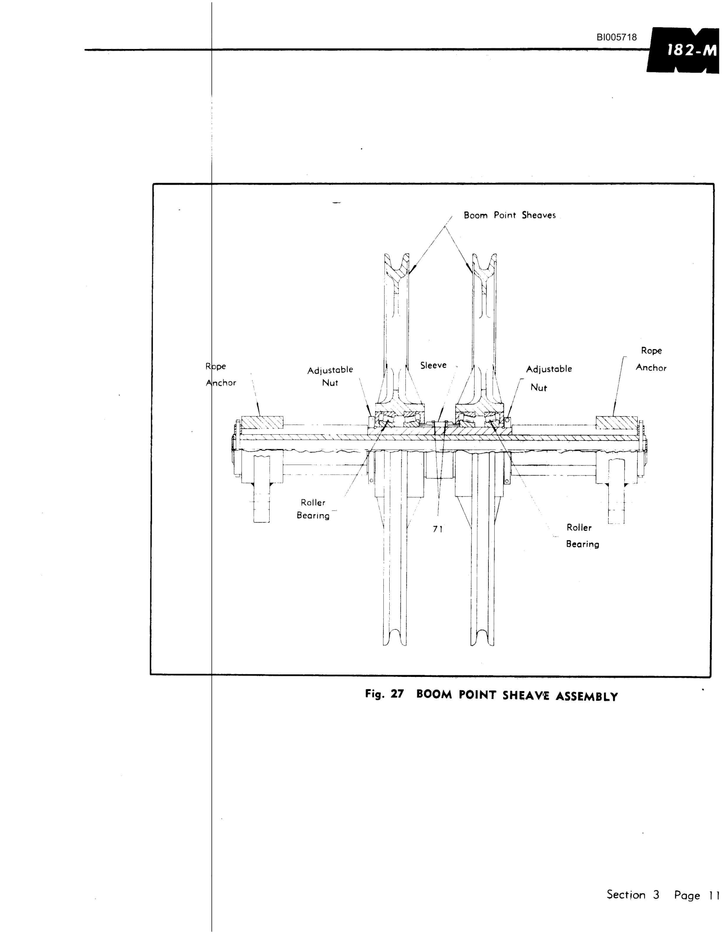 Bucyrus 182-M Shovel Technical Manual BI005718-2