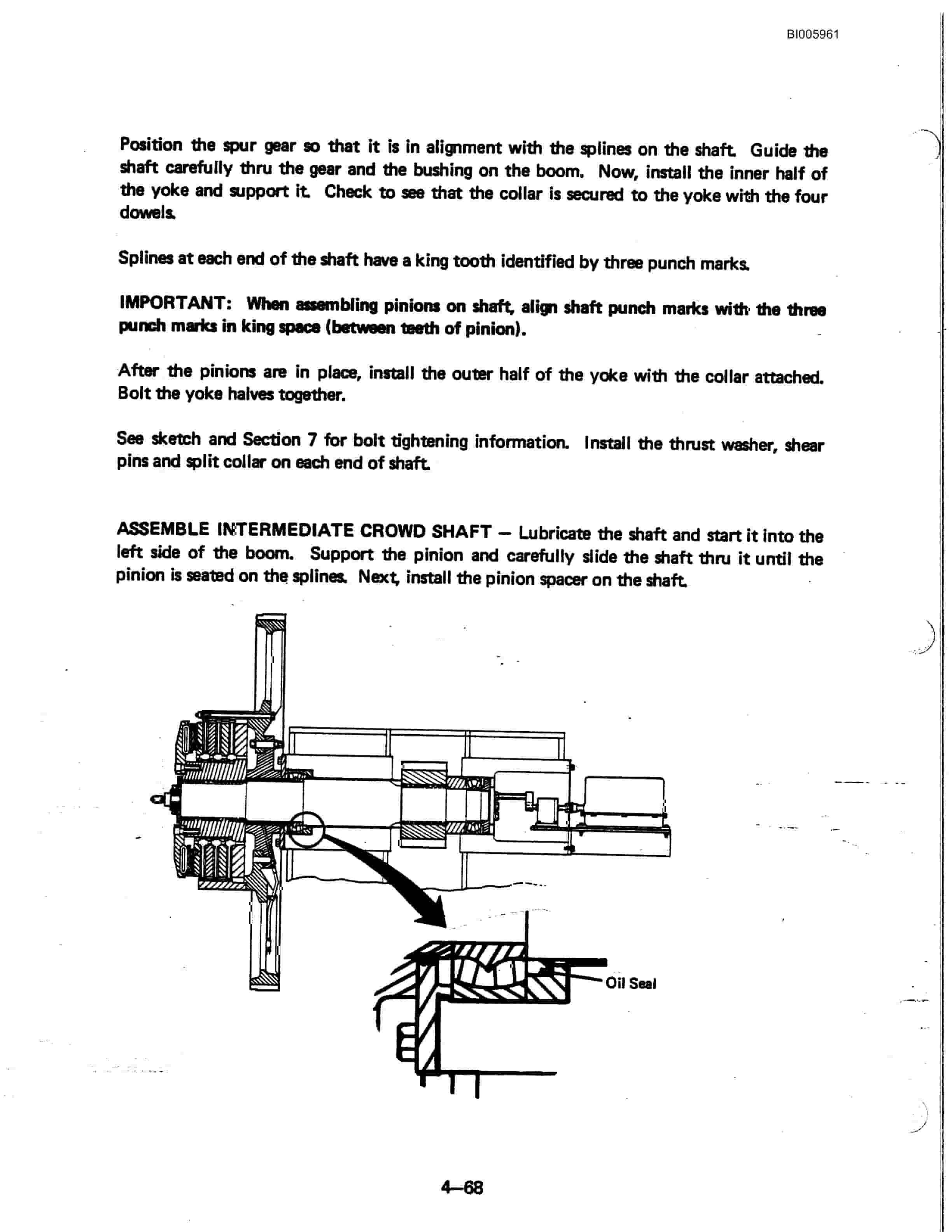 Bucyrus 191-M Electric Shovel Technical Manual BI005961-2