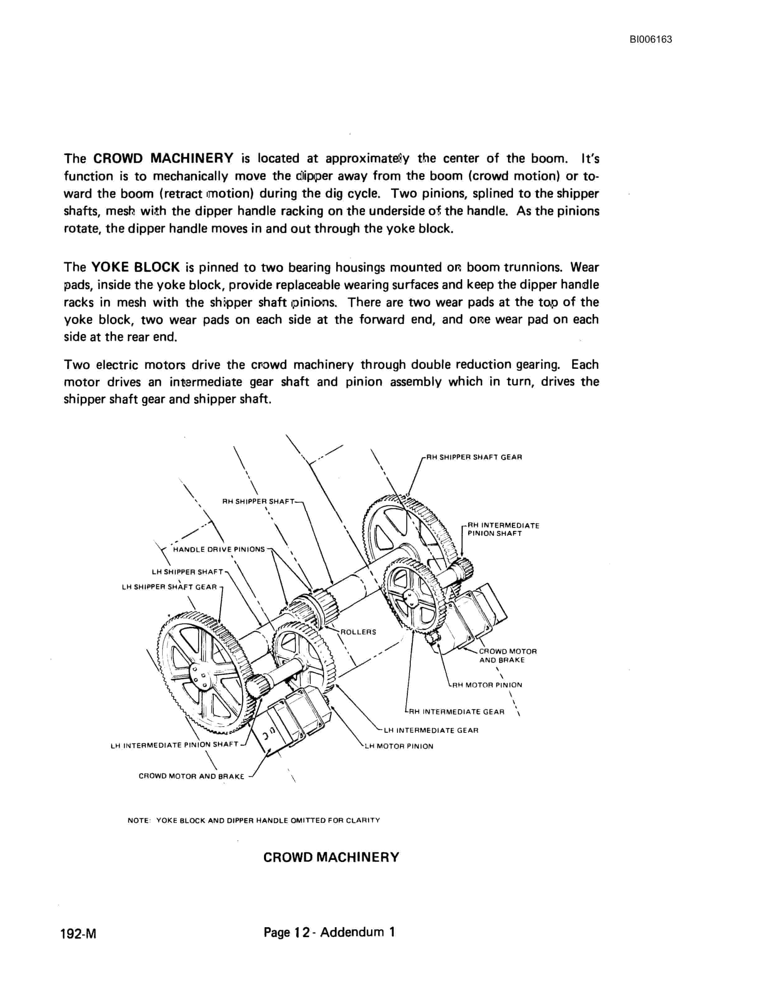 Bucyrus 192-M Technical Manual BI006163-4