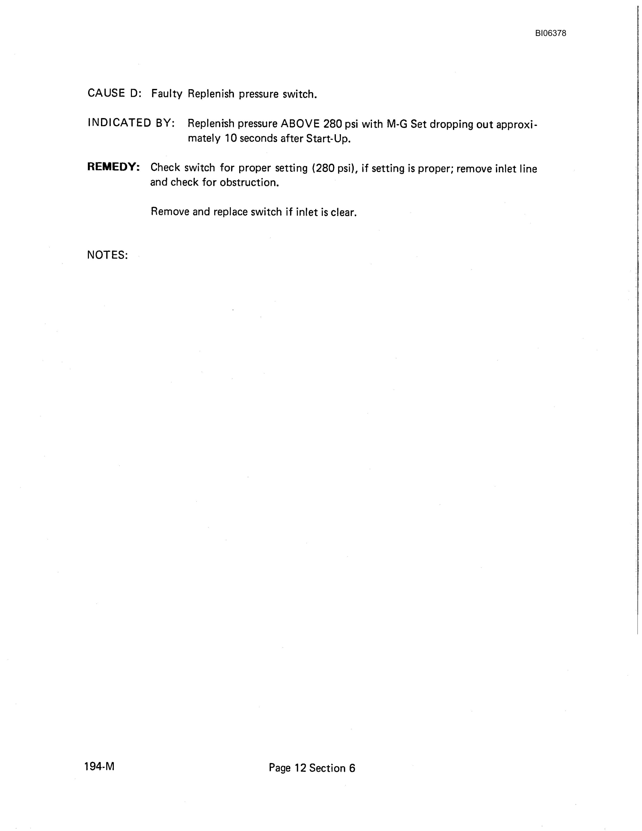 Bucyrus 194-M Superfront Technical Manual BI006378-5