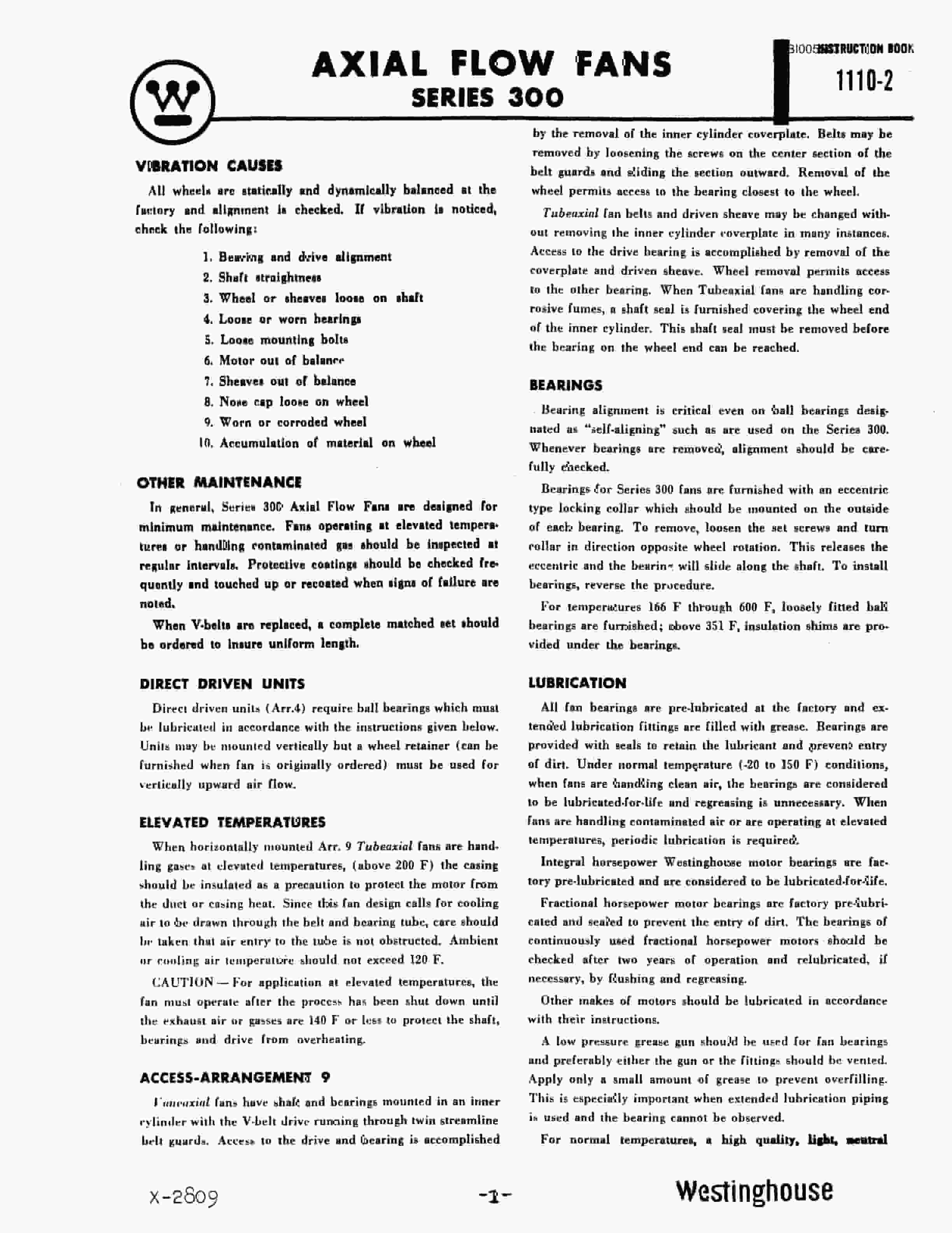 Bucyrus 195B Electric Shovel Technical Manual BI005563-2