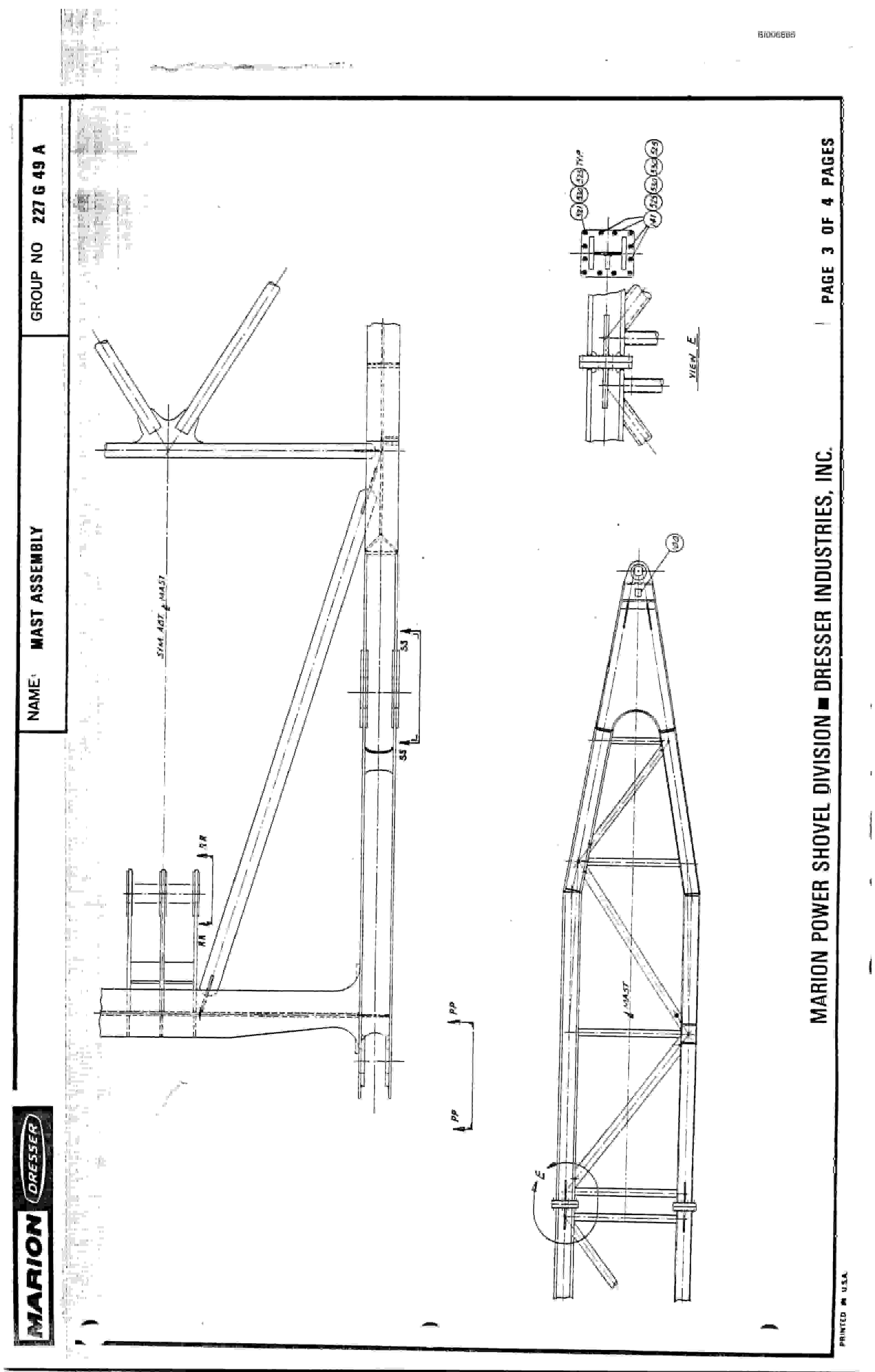 Bucyrus 195M Parts Catalog BI006665-5