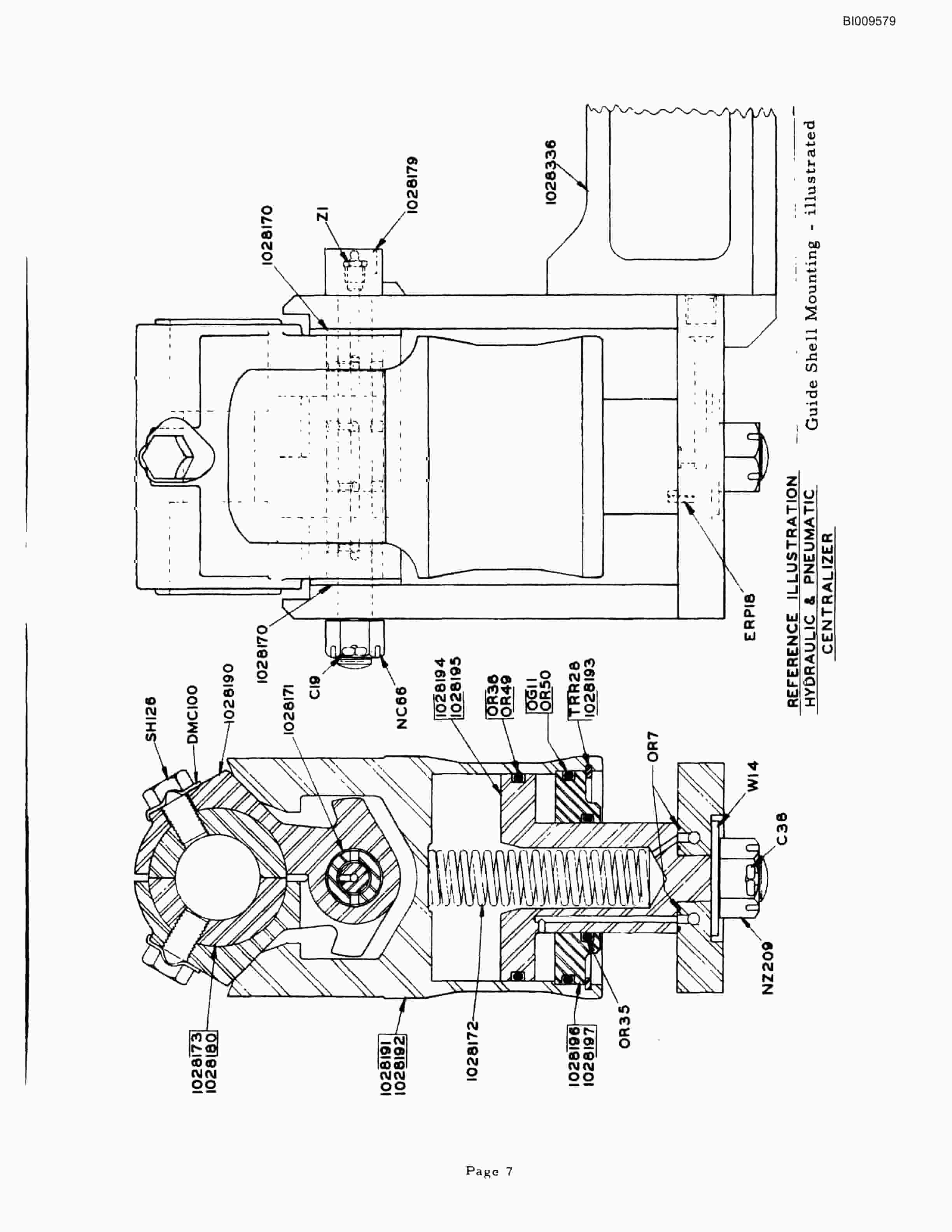 Bucyrus 2 Boom Air Driven Jumbo Parts Catalog BI009579-5