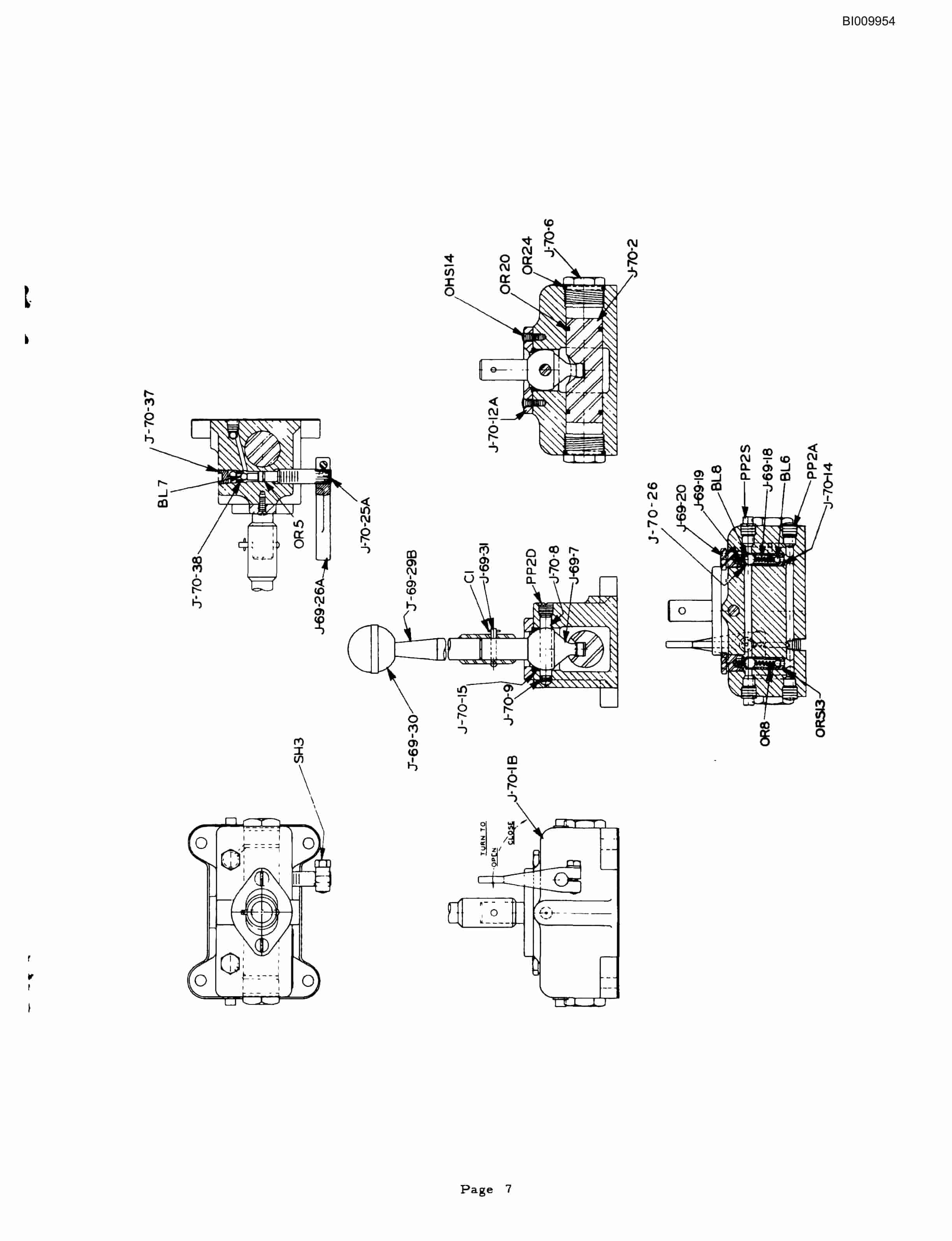Bucyrus 2 Boom Air Driven Jumbo Parts Catalog BI009954-4