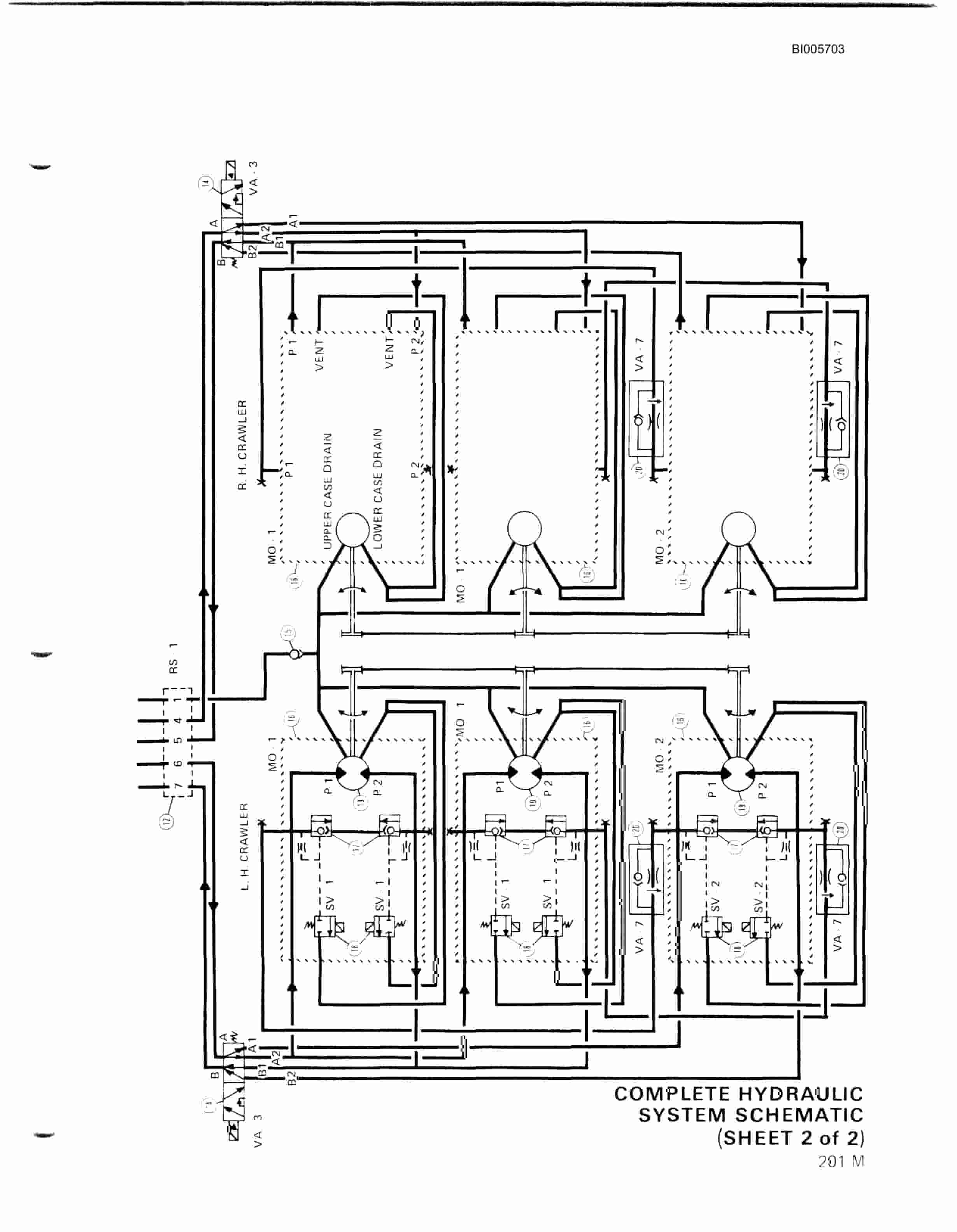 Bucyrus 201-M Hydraulic Shovel Technical Manual BI005703-3