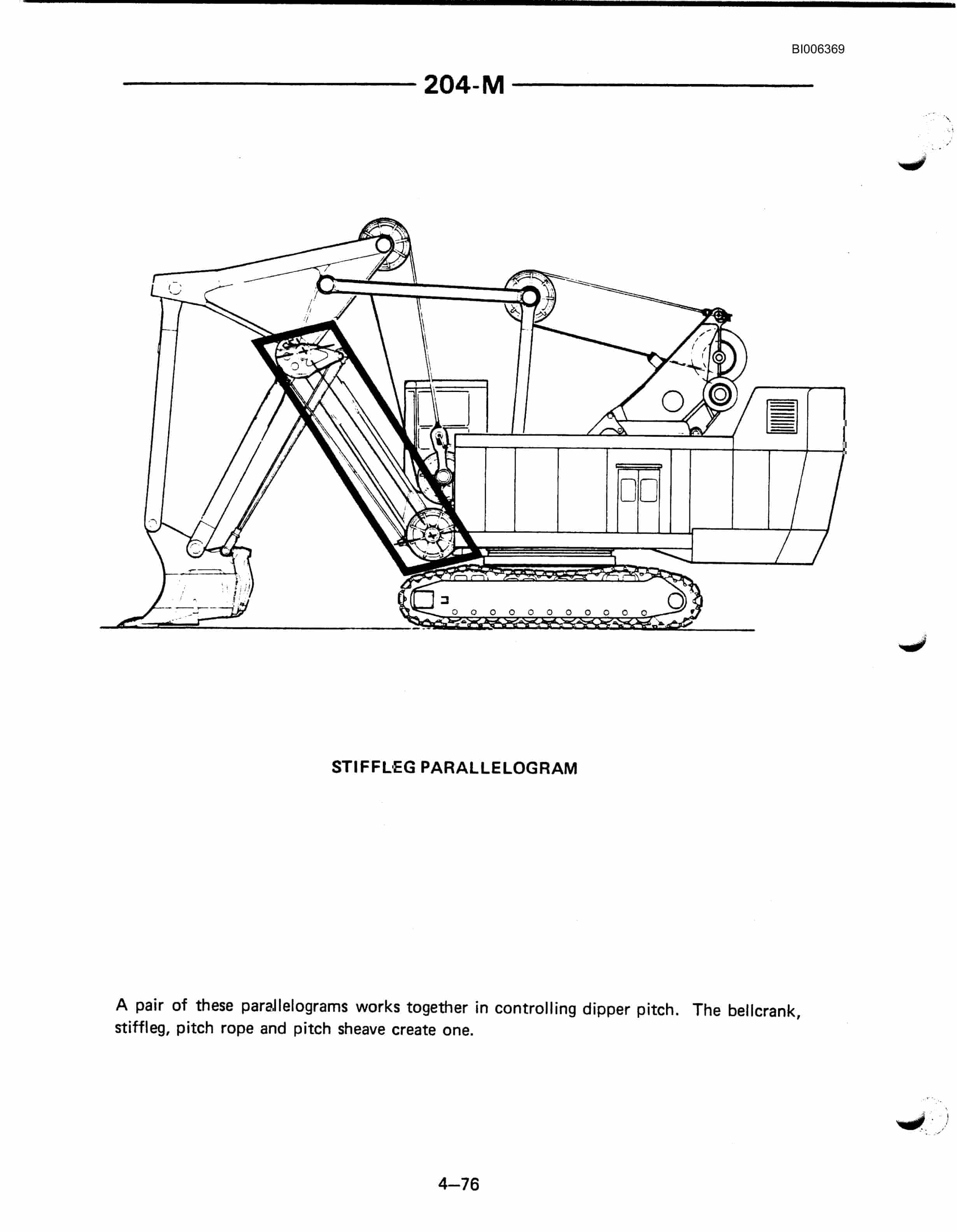 Bucyrus 204-M Superfront Technical Manual BI006369-3