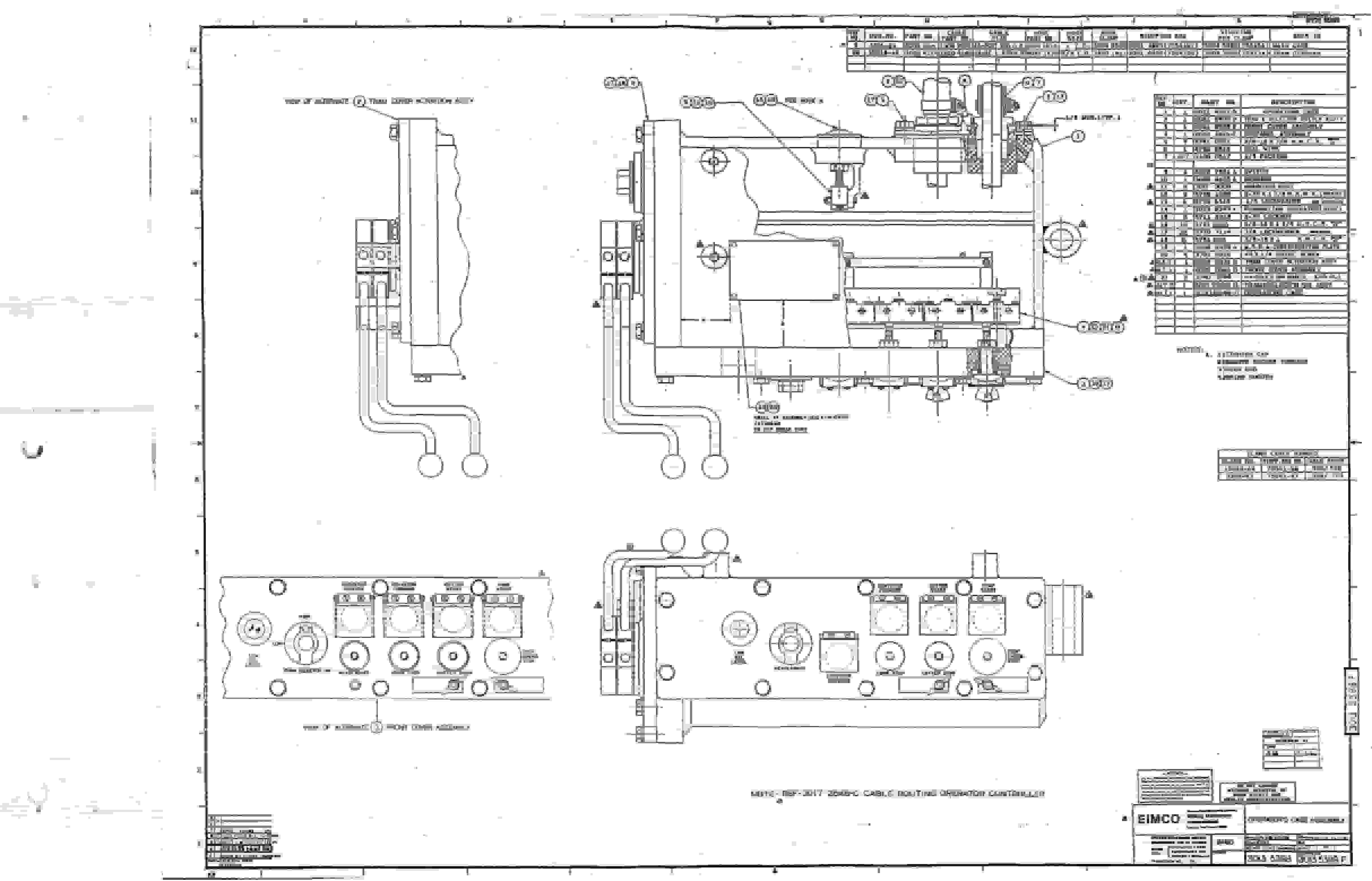 Bucyrus 2460-2 Drum Miner Parts Catalog BI000436-4