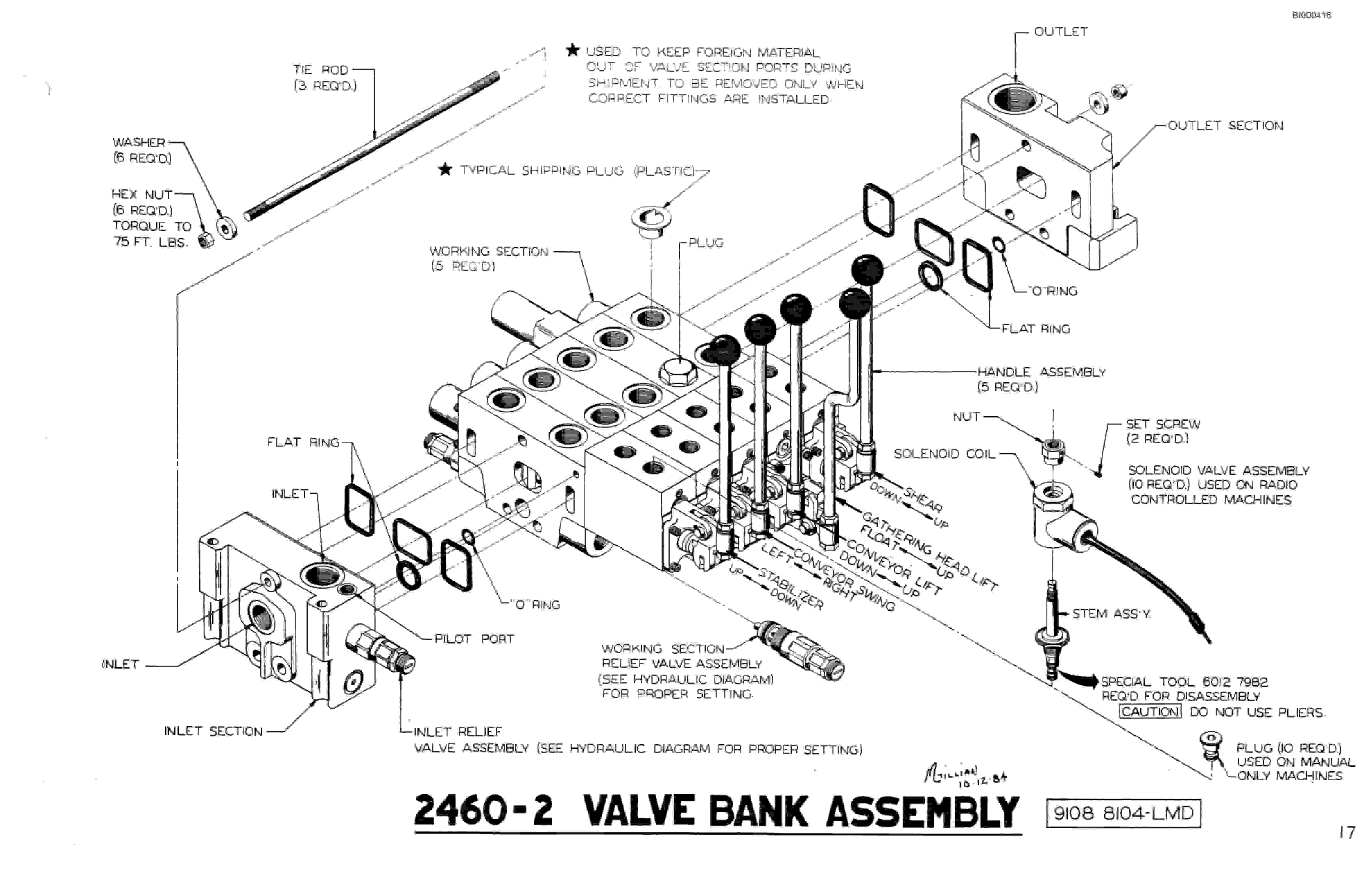 Bucyrus 2460-2 Marietta Drum Miner Technical Manual BI000416-3