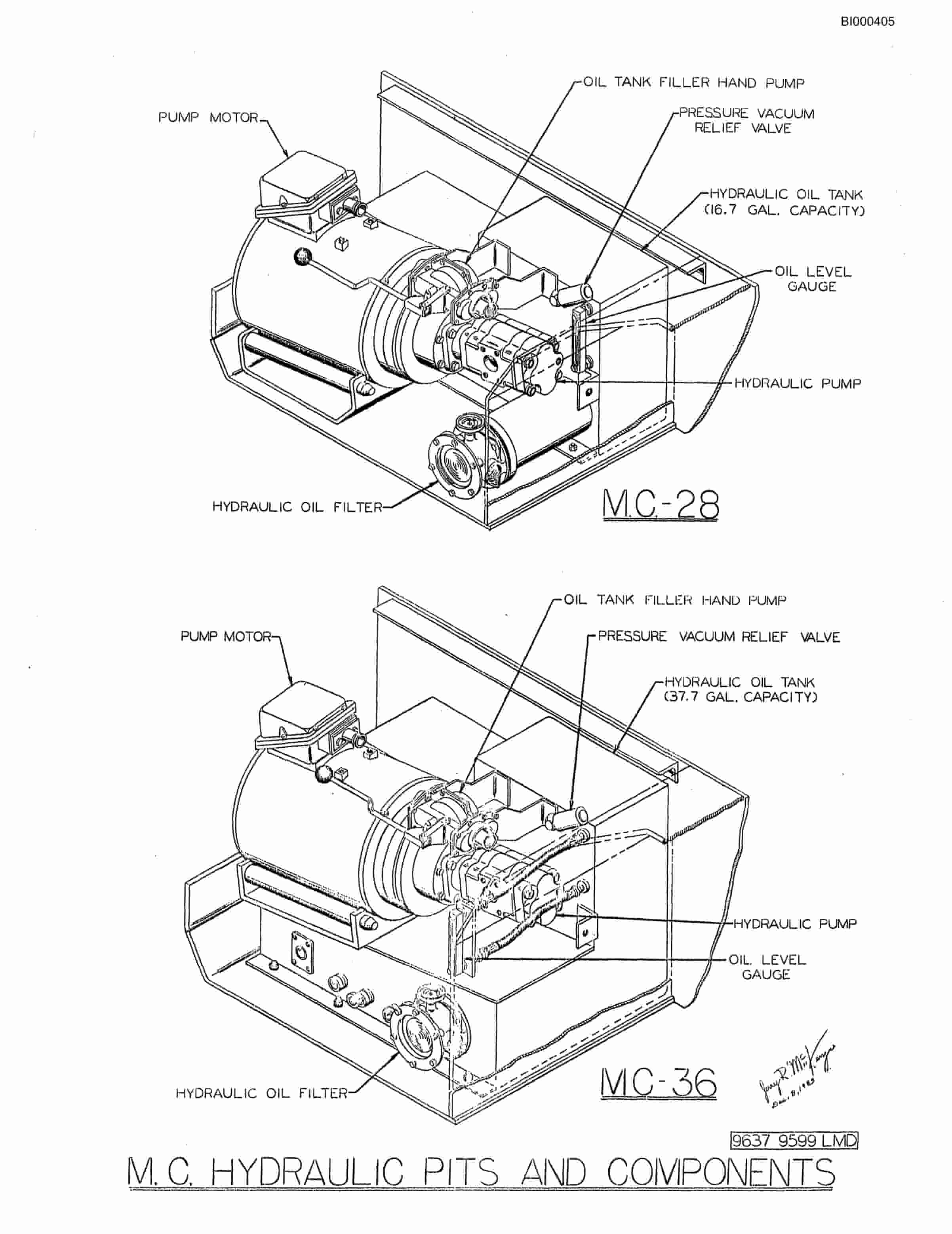 Bucyrus 2460 Marietta Drum Miner Technical Manual BI000405-2