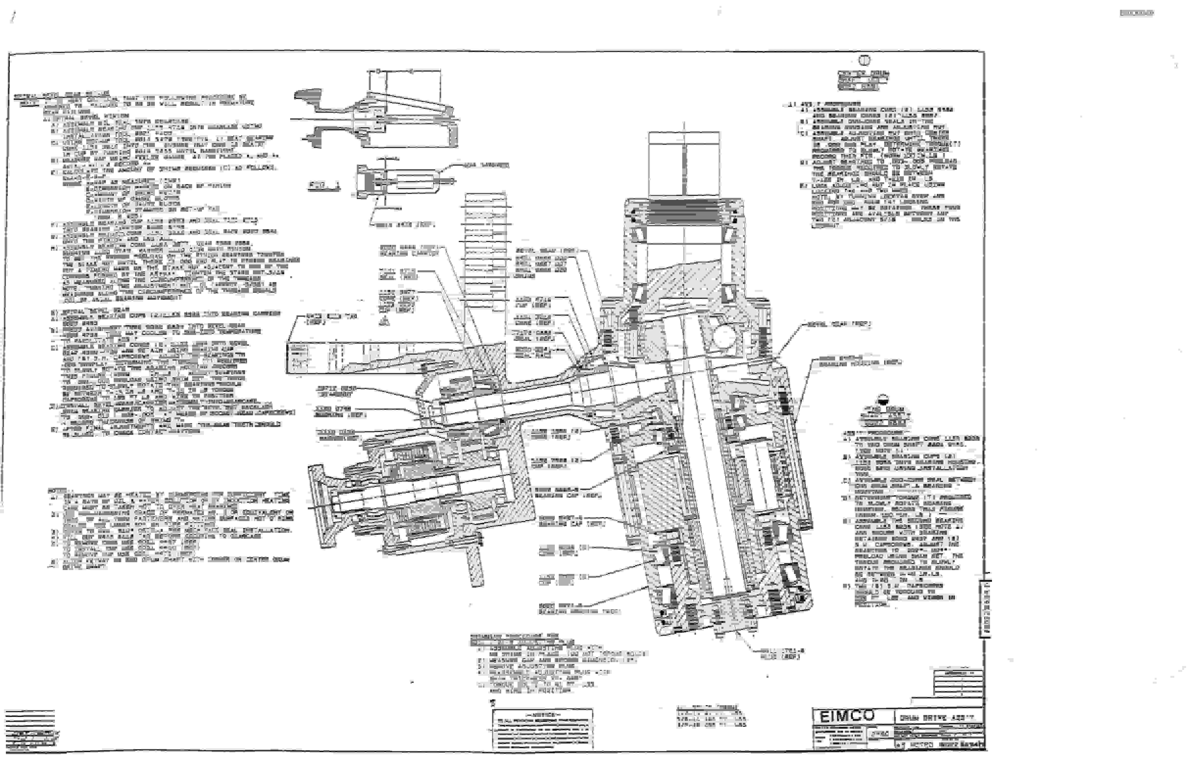 Bucyrus 2480-2 Drum Miner Parts Catalog BI000049-4