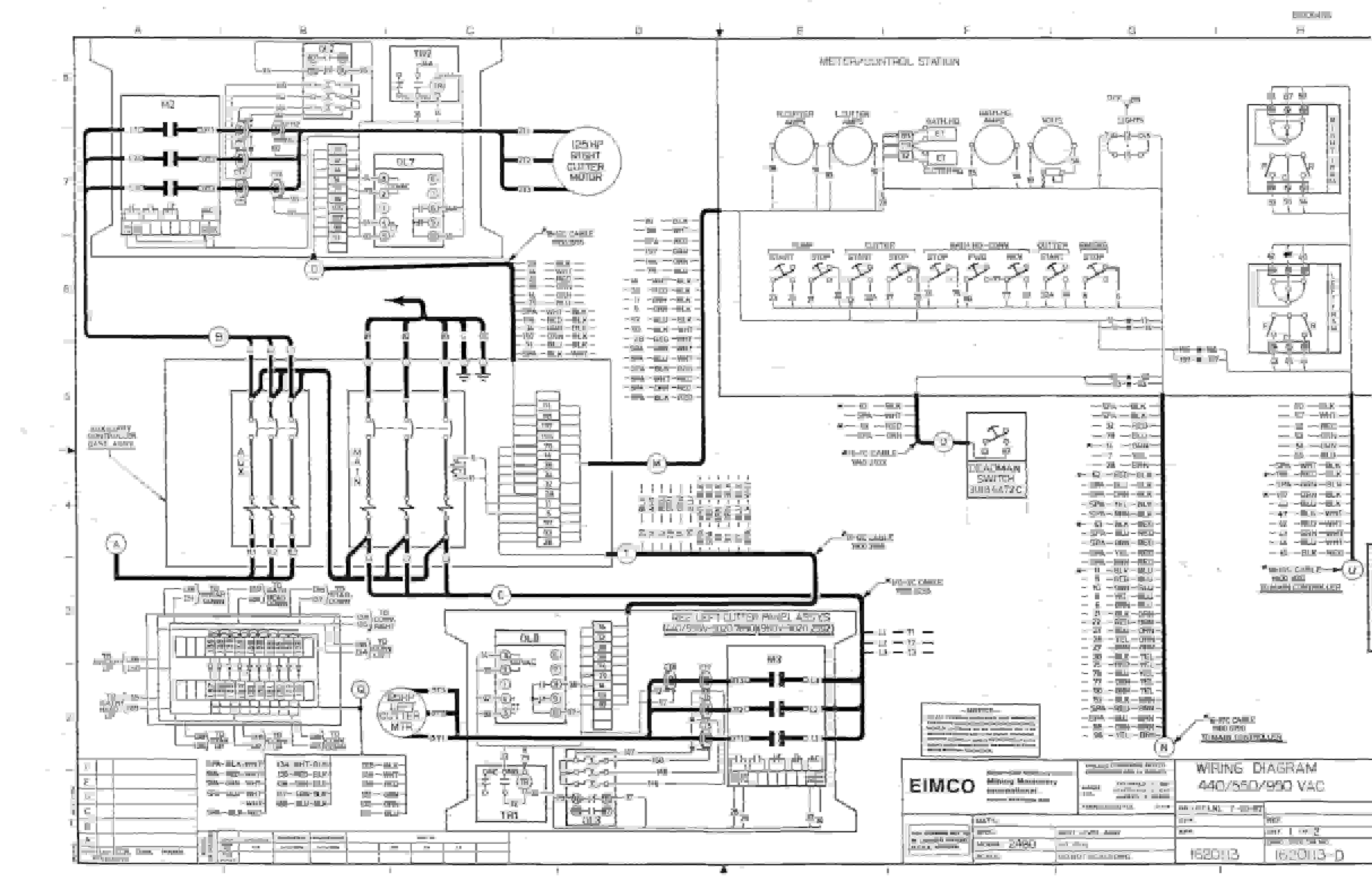Bucyrus 2480 Drum Miner Parts Catalog BI000456-3