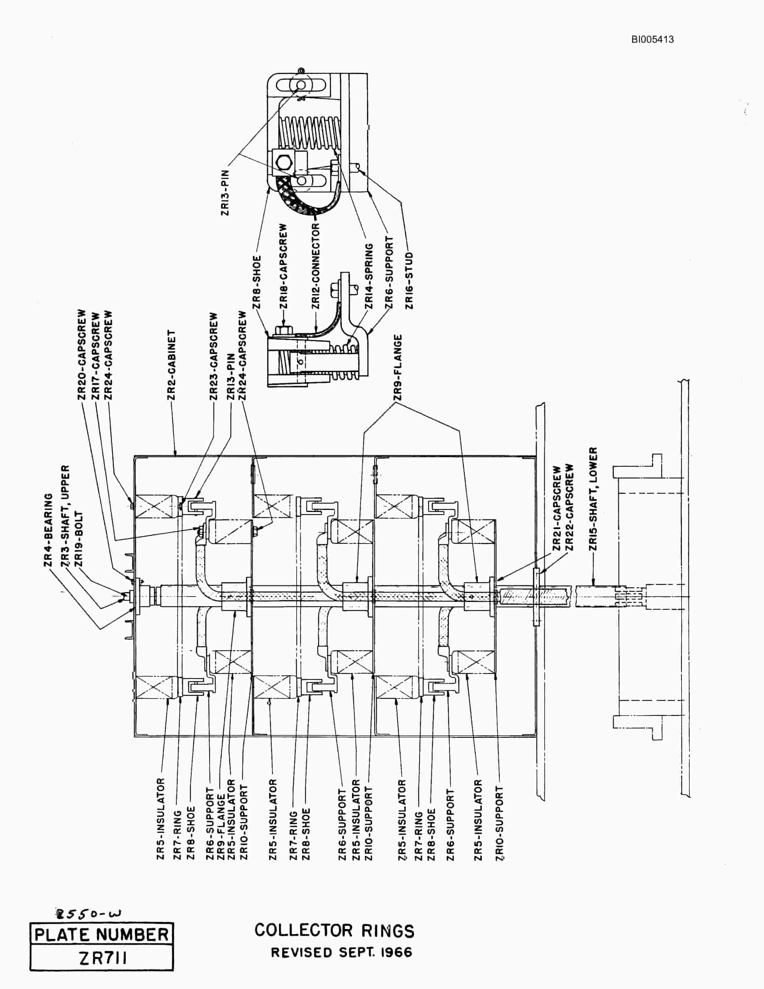 Bucyrus 2550W Parts Catalog BI005413-4