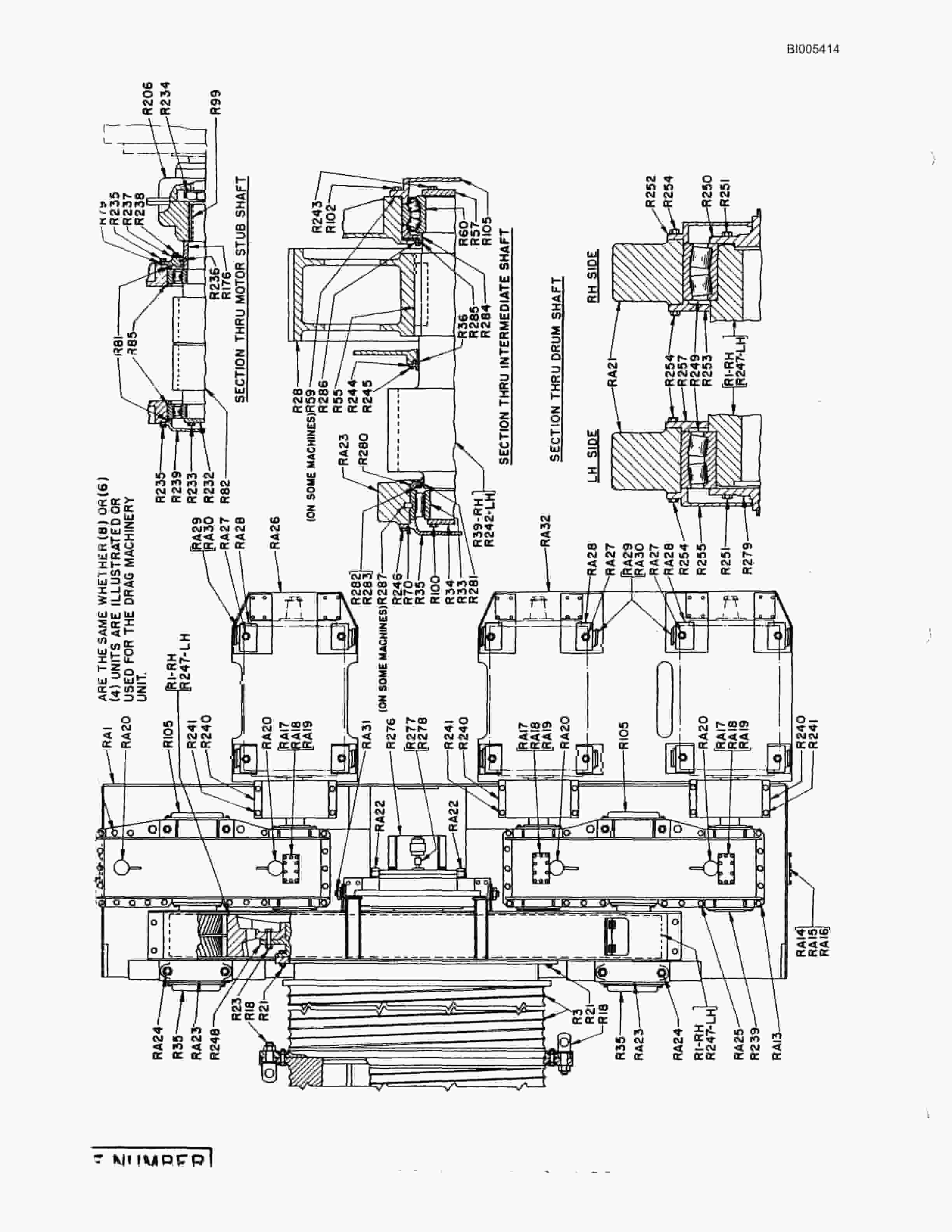 Bucyrus 2550W Parts Catalog BI005414-2