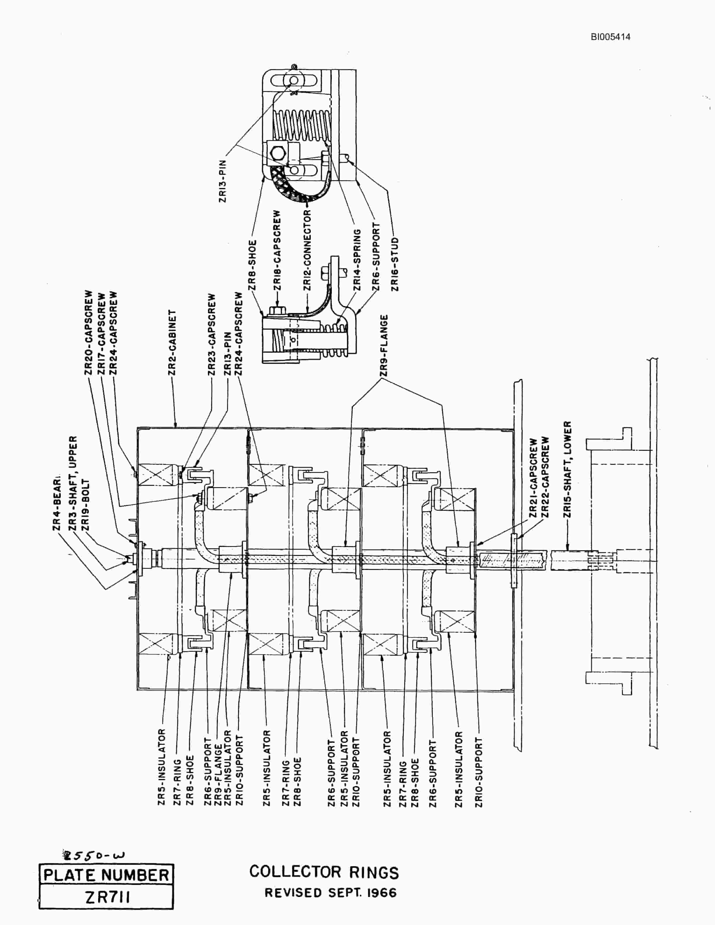 Bucyrus 2550W Parts Catalog BI005414-5