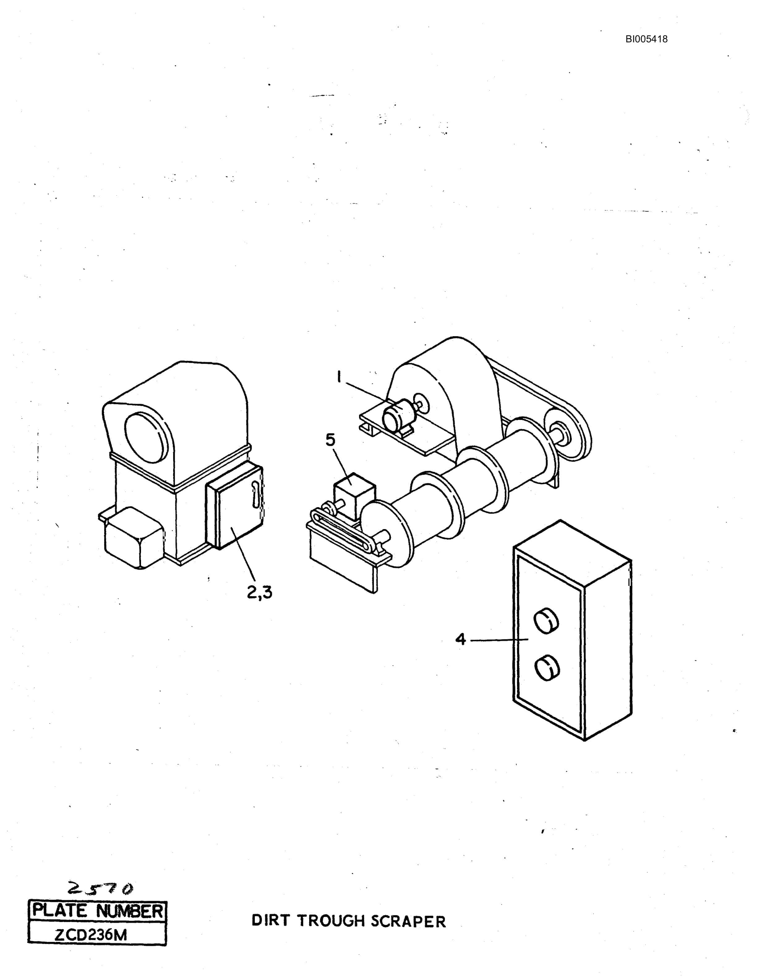Bucyrus 2570W Parts Catalog BI005417-3