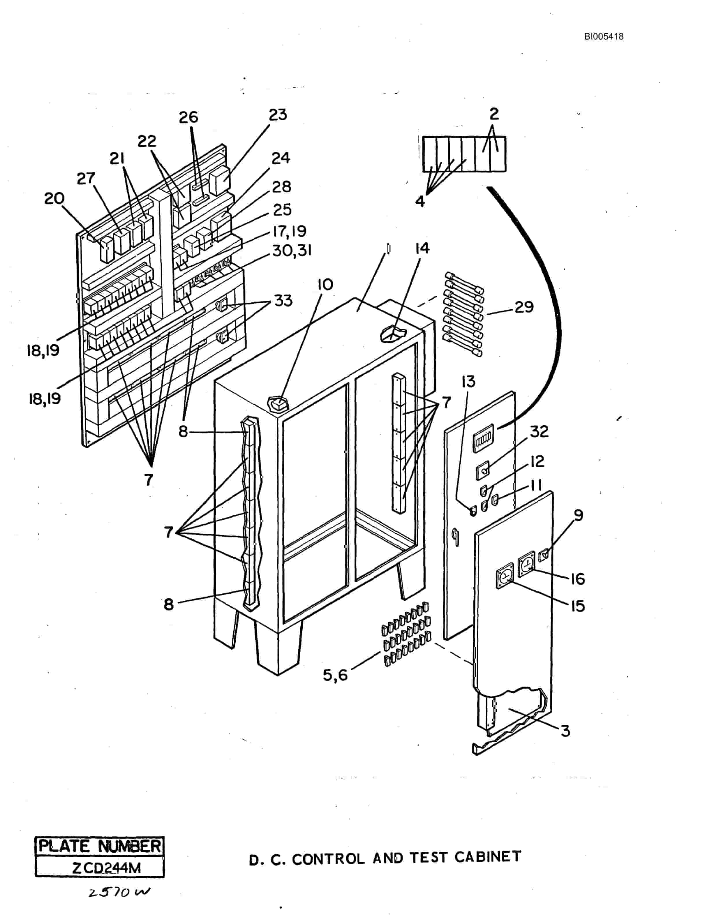 Bucyrus 2570W Parts Catalog BI005417-4
