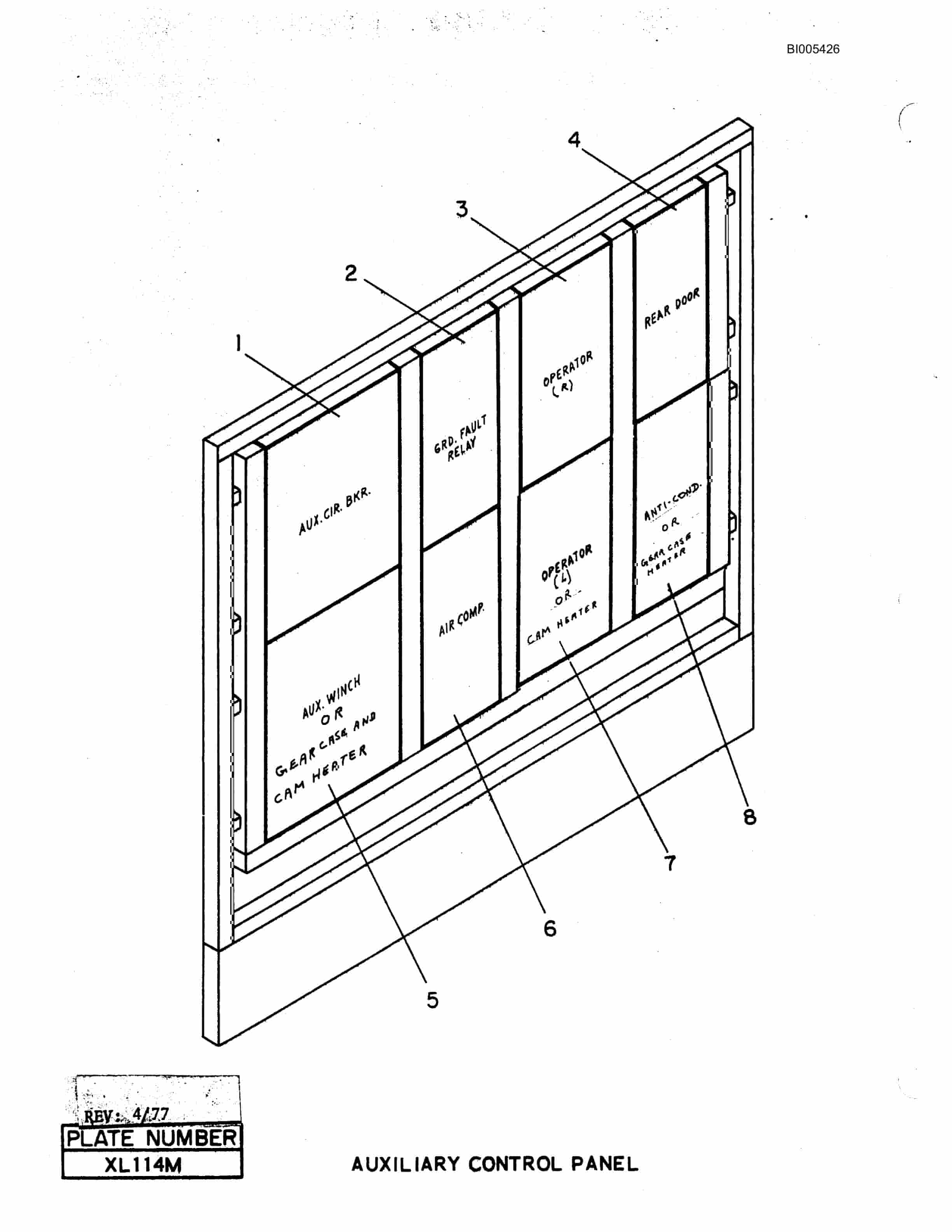 Bucyrus 2570W Parts Catalog BI005426-2