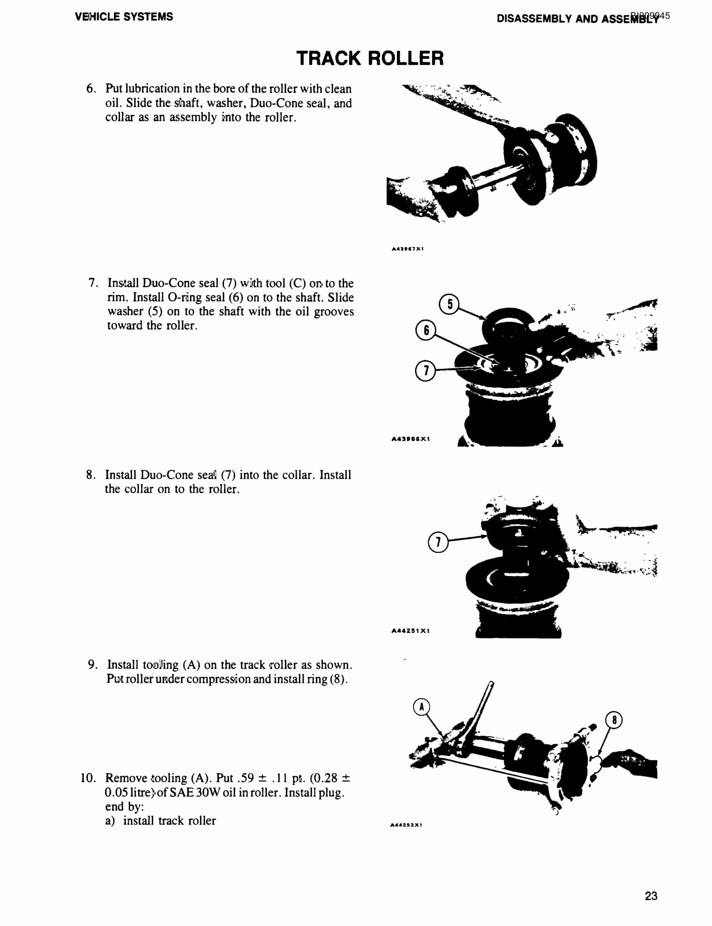 Bucyrus 25C Rotary Blasthole Drill Parts Catalog BI009945-5