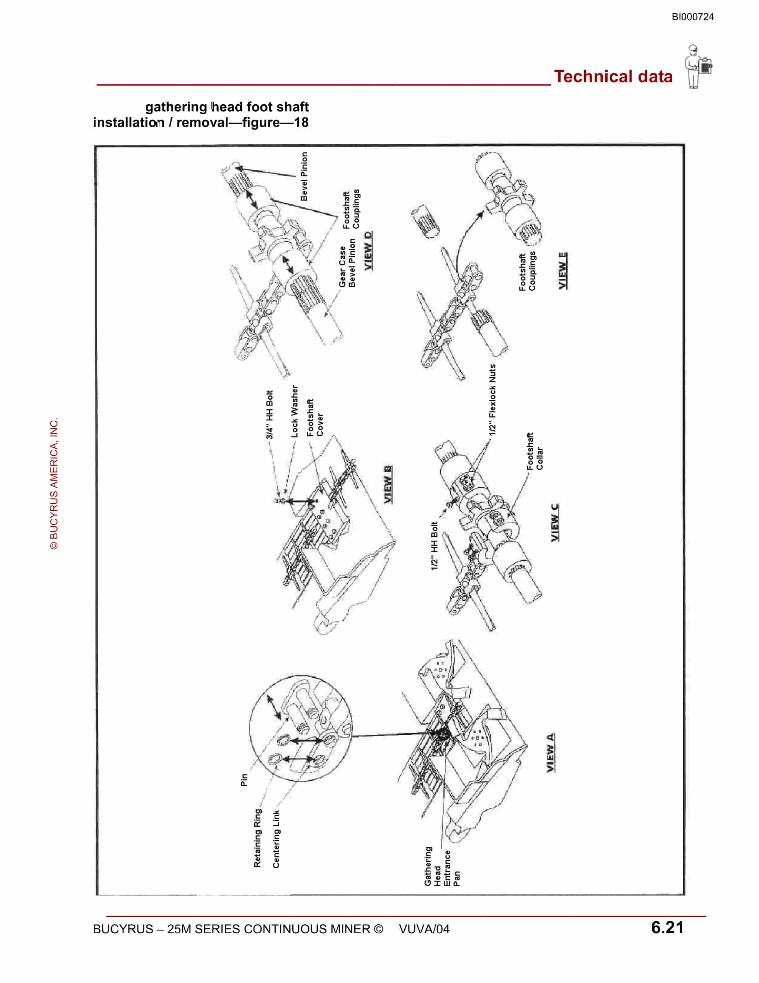 Bucyrus 25M Series Continuous Miner Operation Manual BI000724-5
