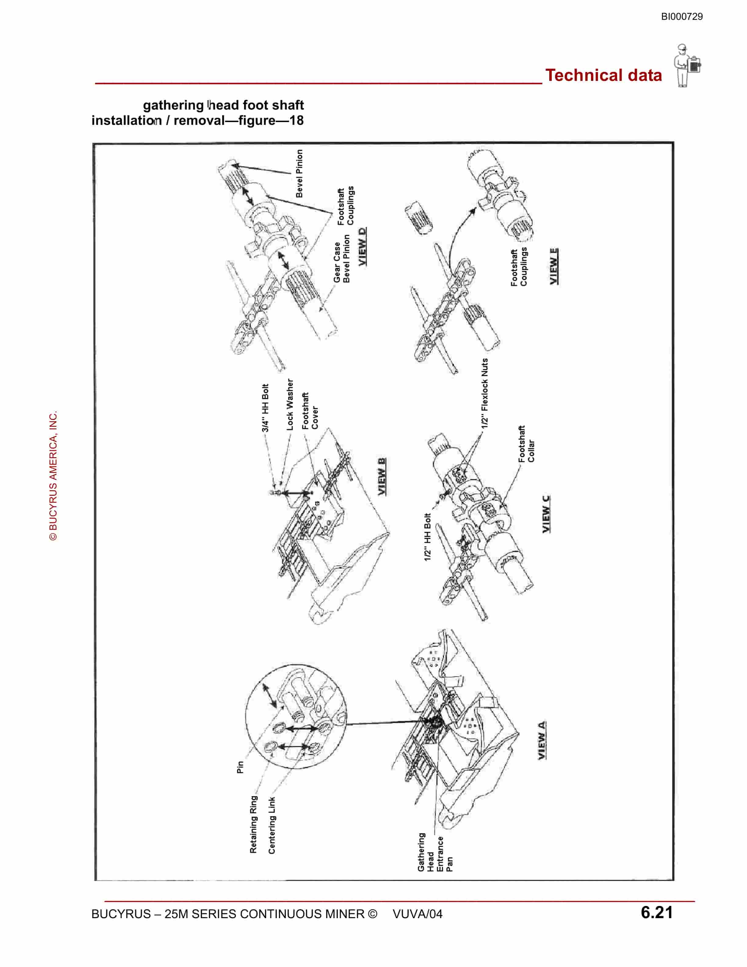 Bucyrus 25M Series Continuous Miner Operation Manual BI000729-5