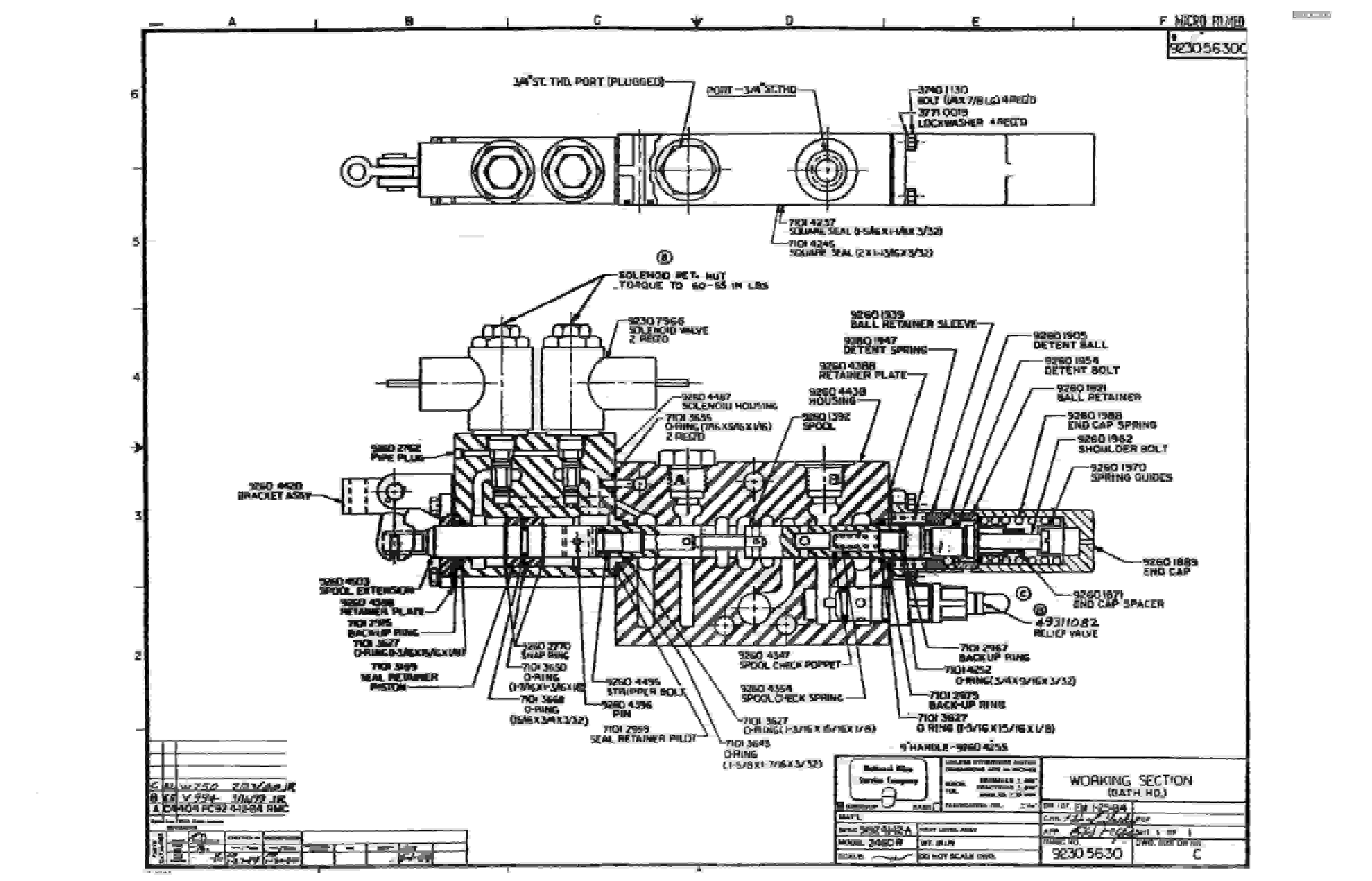 Bucyrus 25M0 Continuous Miner Parts Catalog BI000290-2