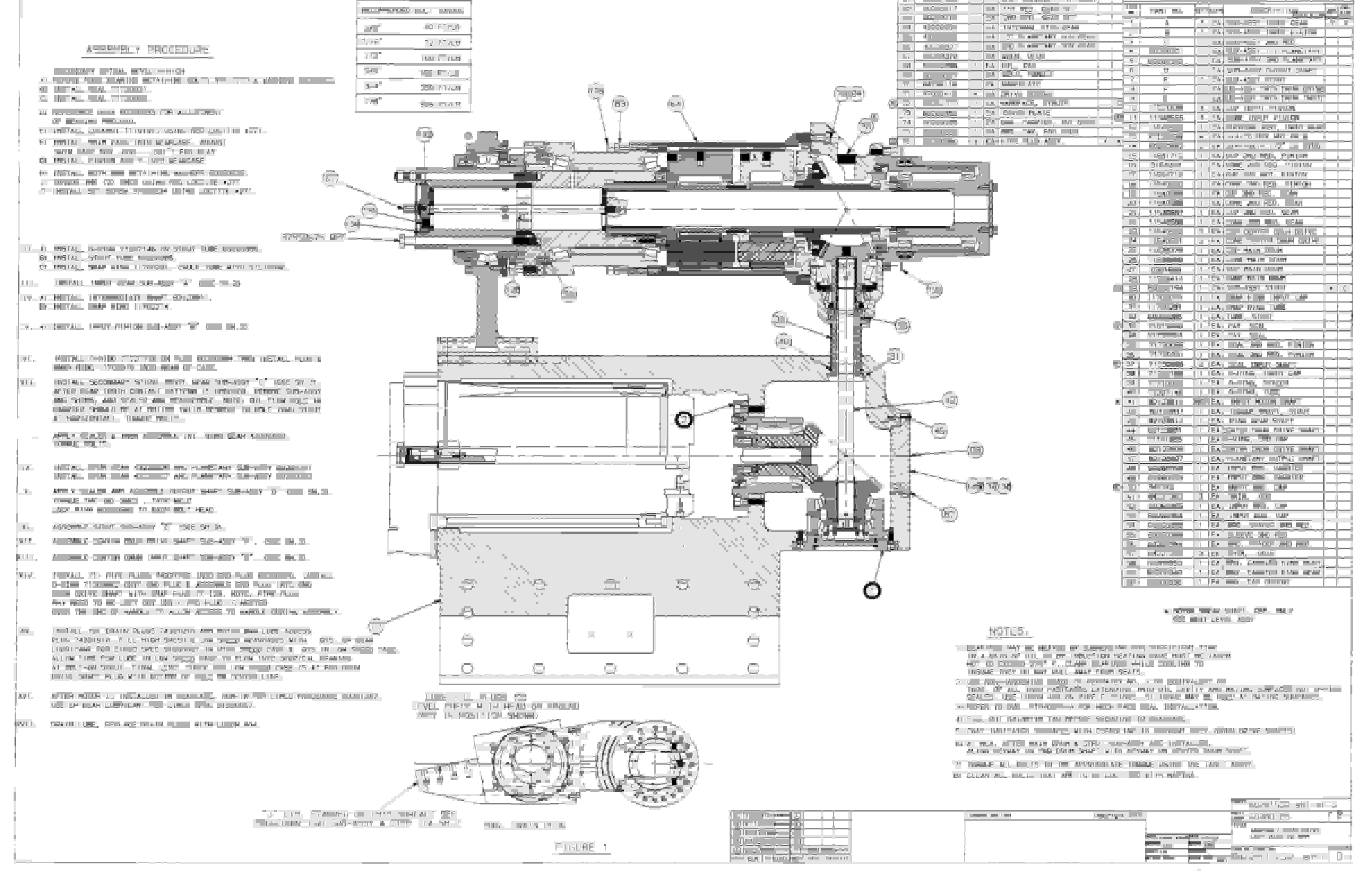 Bucyrus 25M0 Miner Parts Catalog BI000282-4
