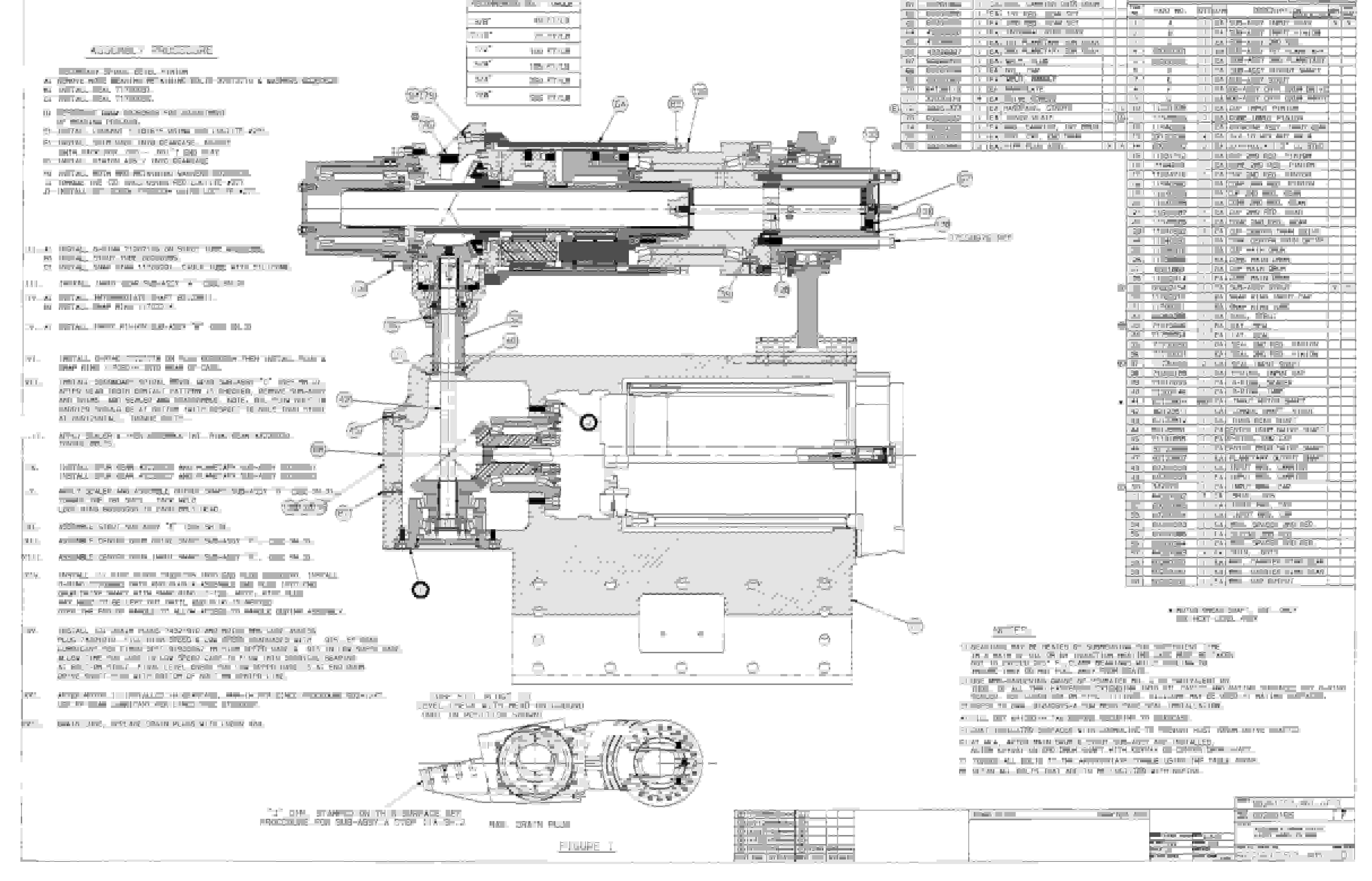Bucyrus 25M0 Miner Parts Catalog BI000283-4