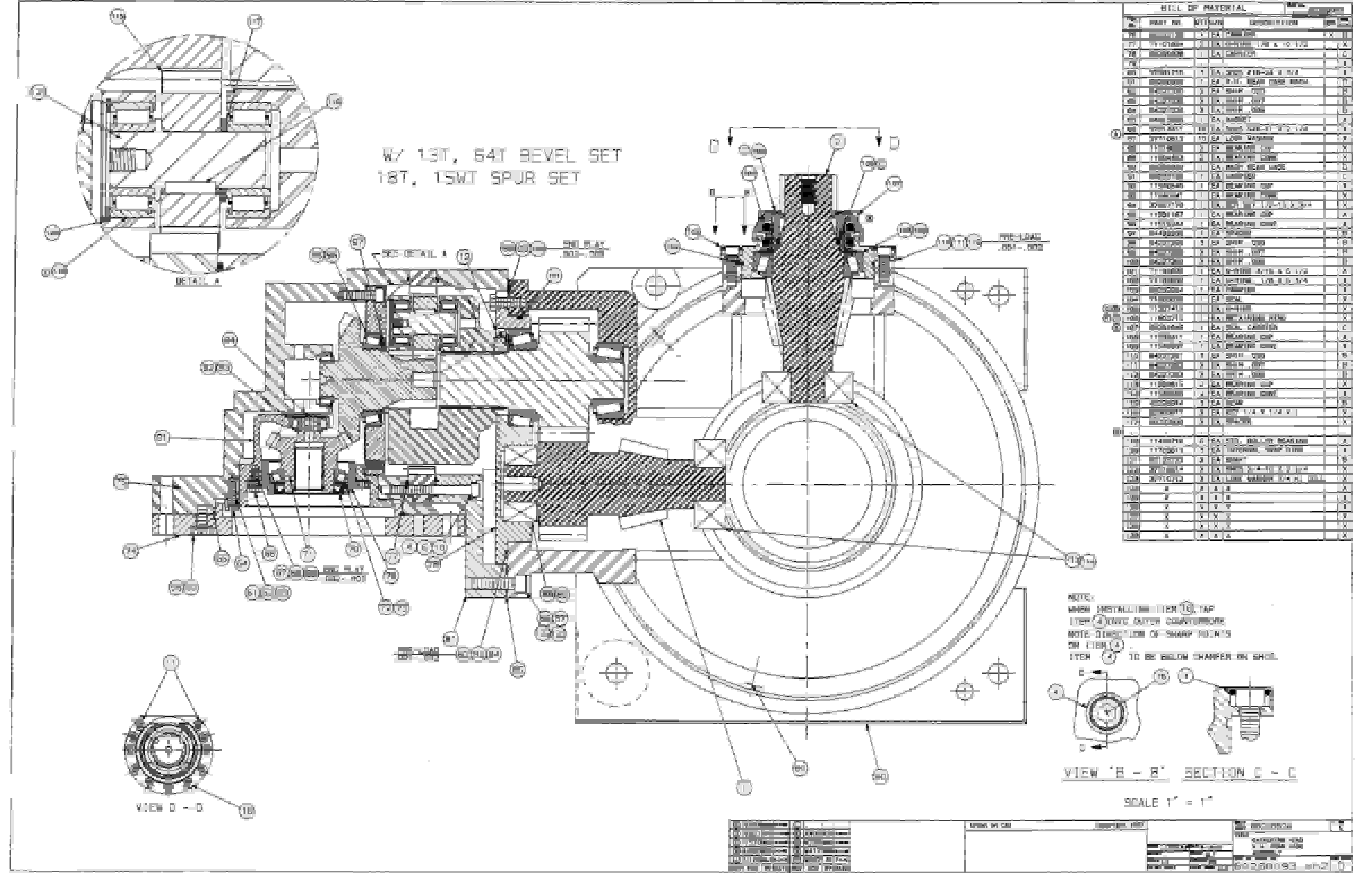 Bucyrus 25M0 Miner Parts Catalog BI000295-5