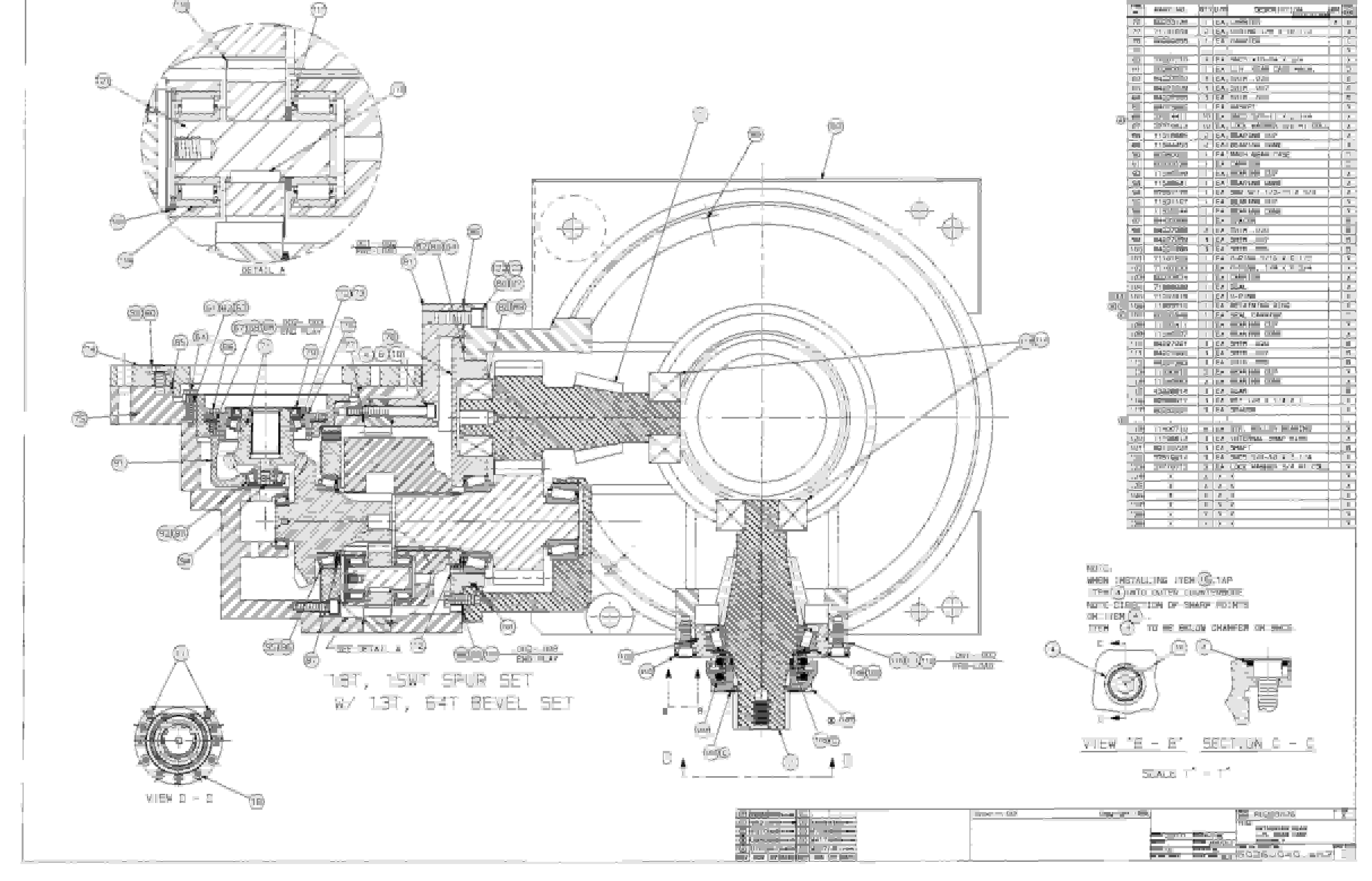 Bucyrus 25M0 Miner Parts Catalog BI000298-5