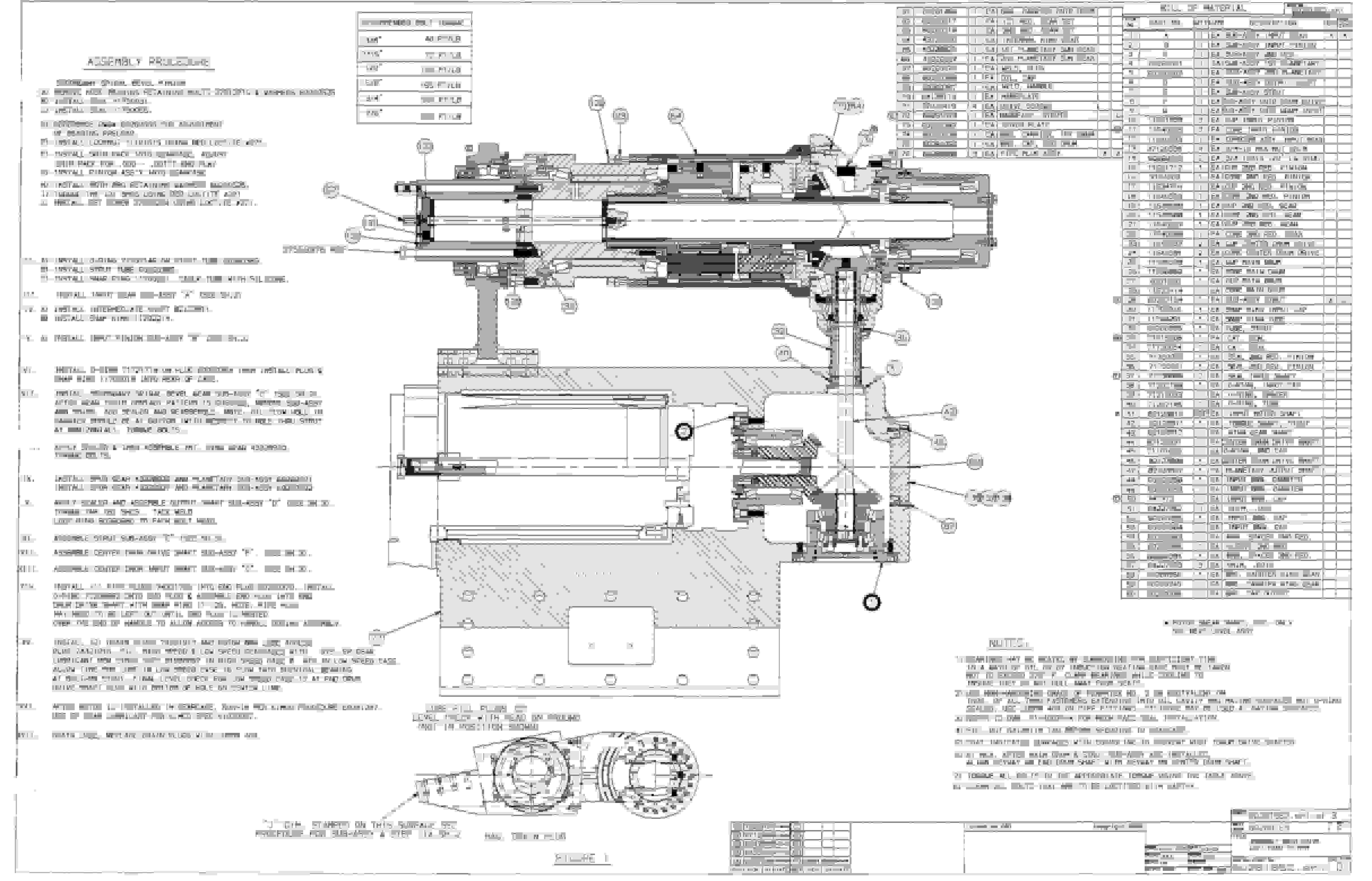 Bucyrus 25M0 Miner Parts Catalog BI000307-4