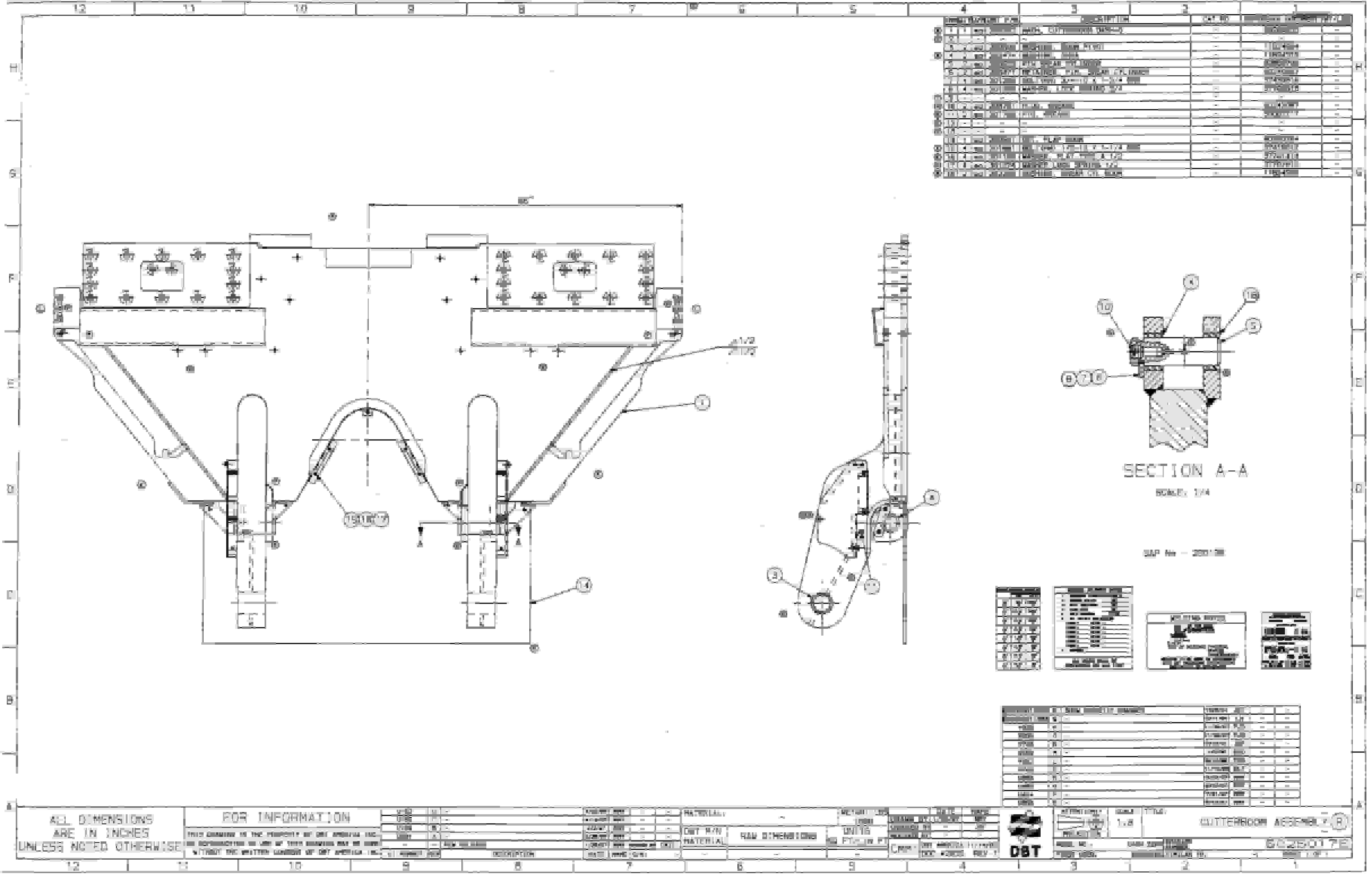 Bucyrus 25M0 Miner Parts Catalog BI000309-4