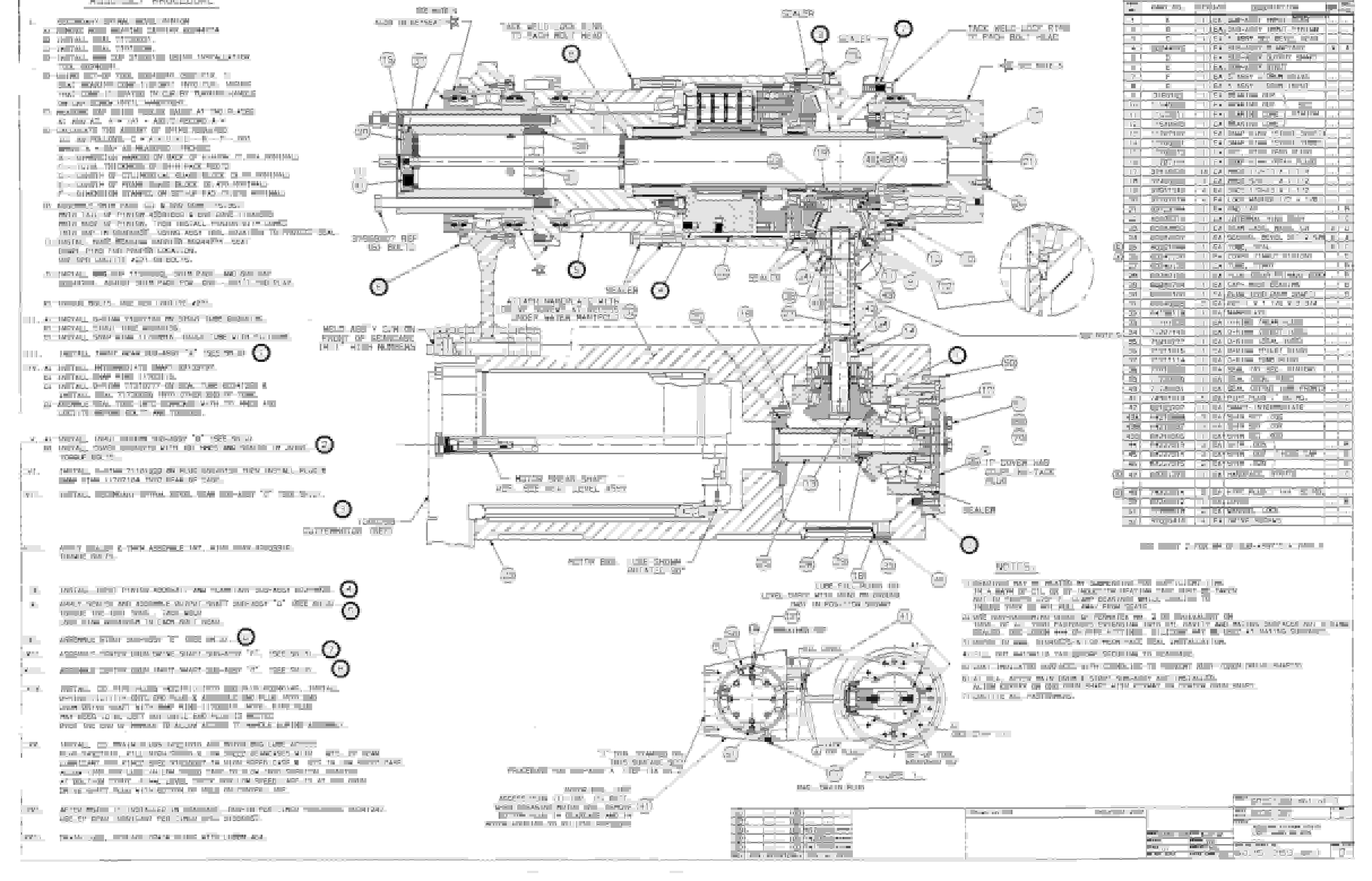 Bucyrus 25M1 Miner Parts Catalog BI000287-4
