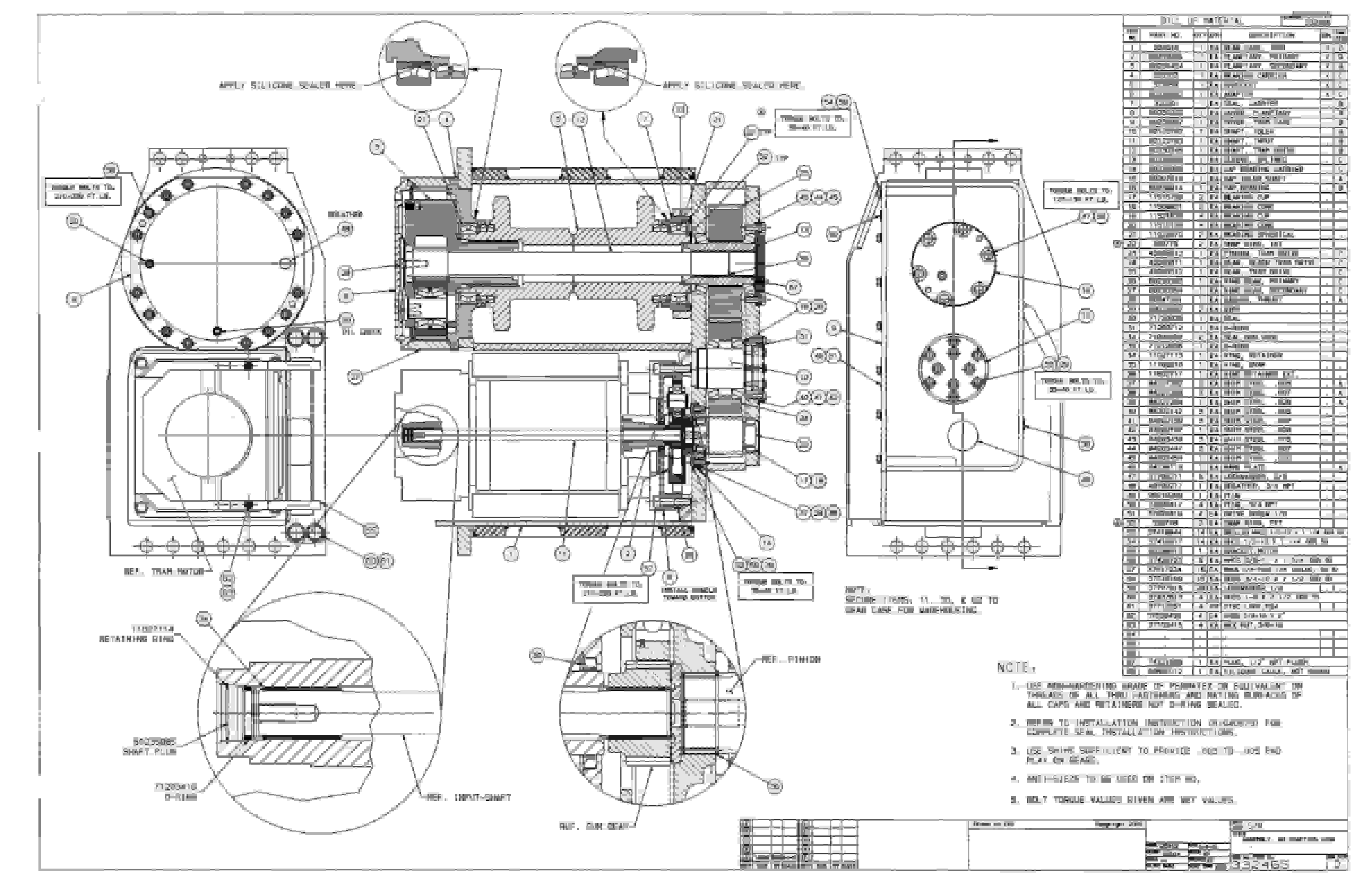 Bucyrus 25M1 Miner Parts Catalog BI000338-3