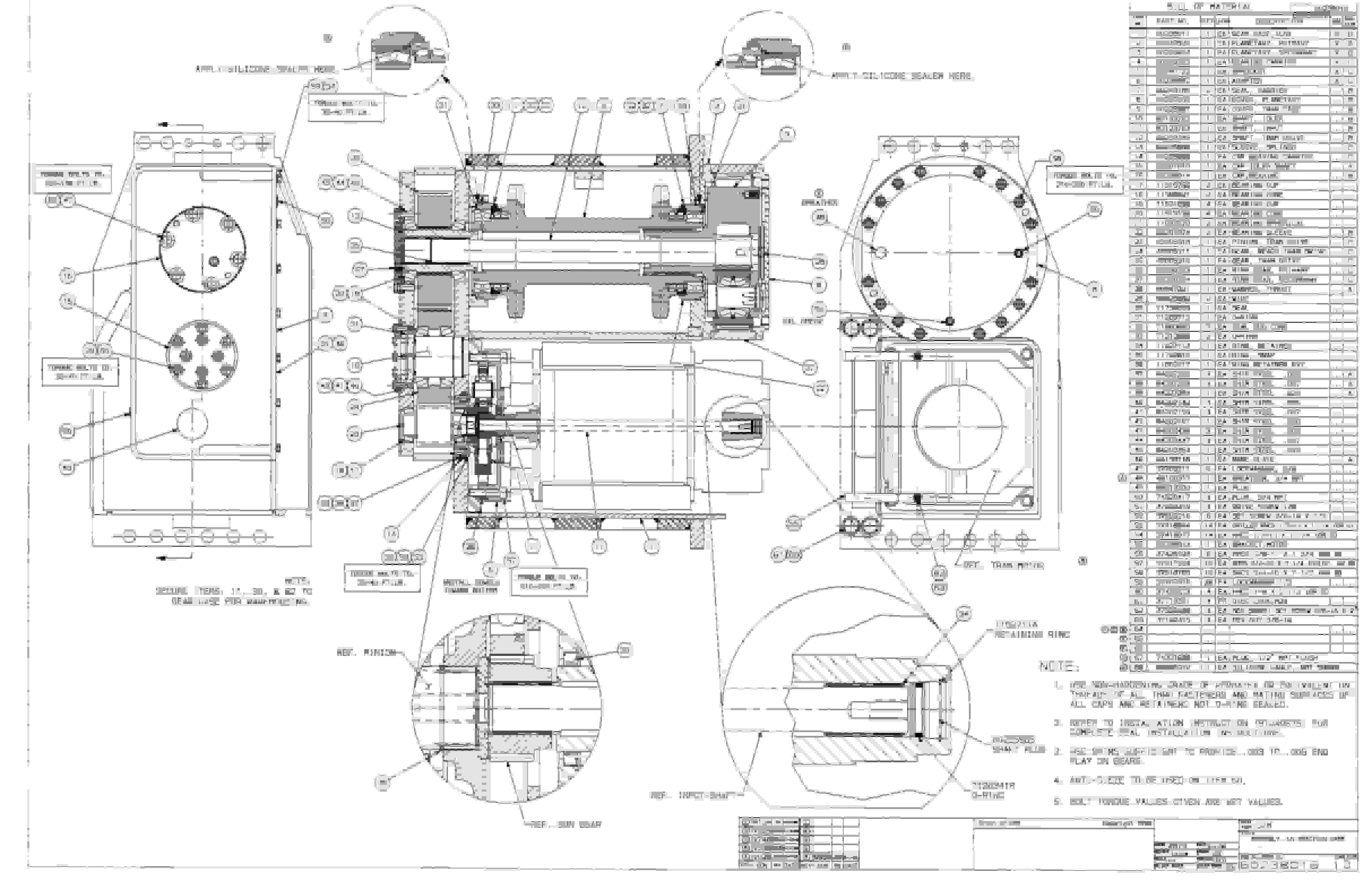 Bucyrus 25M2 Miner Parts Catalog BI000268-3