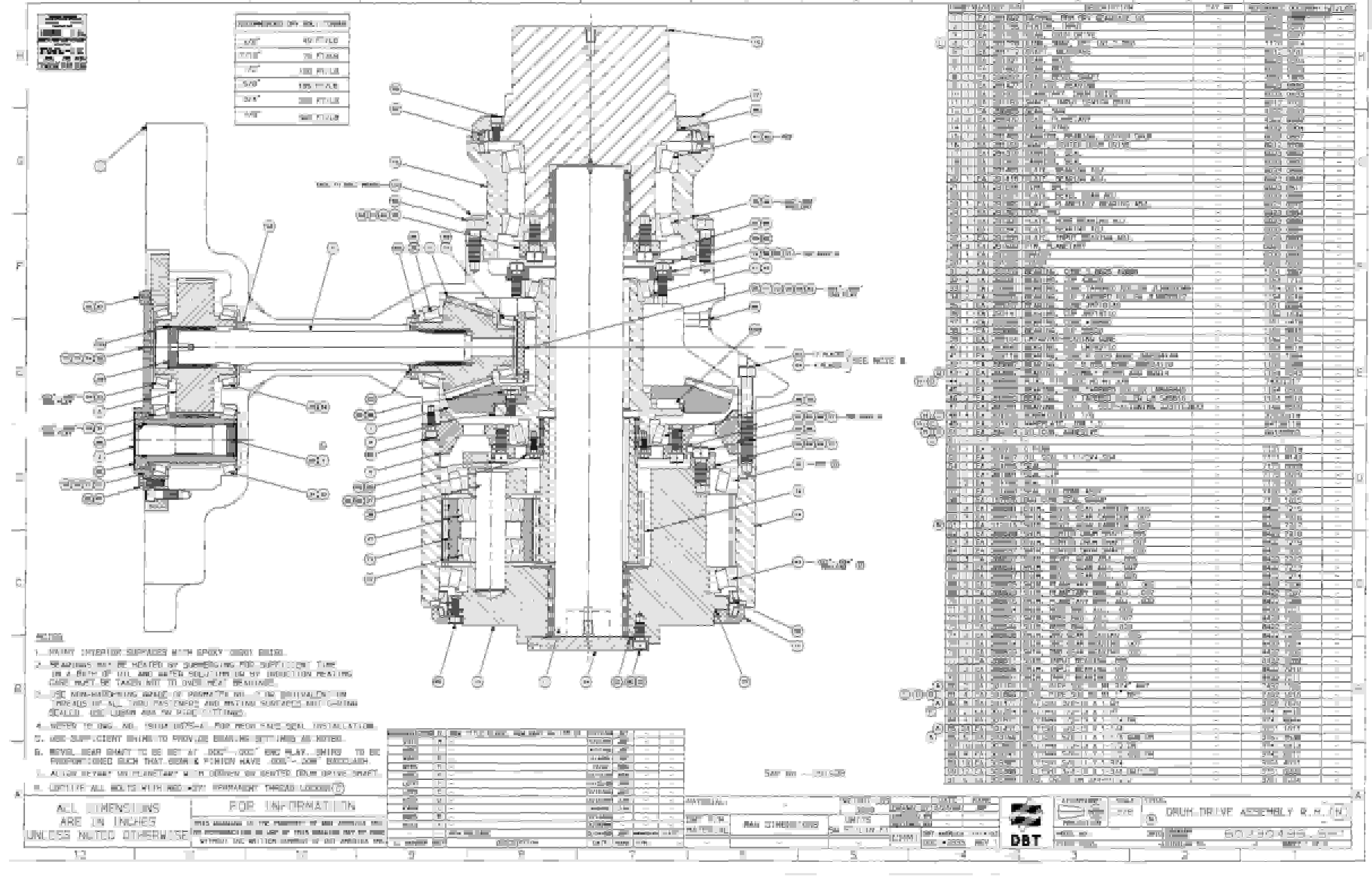 Bucyrus 25M2 Miner Parts Catalog BI000289-4