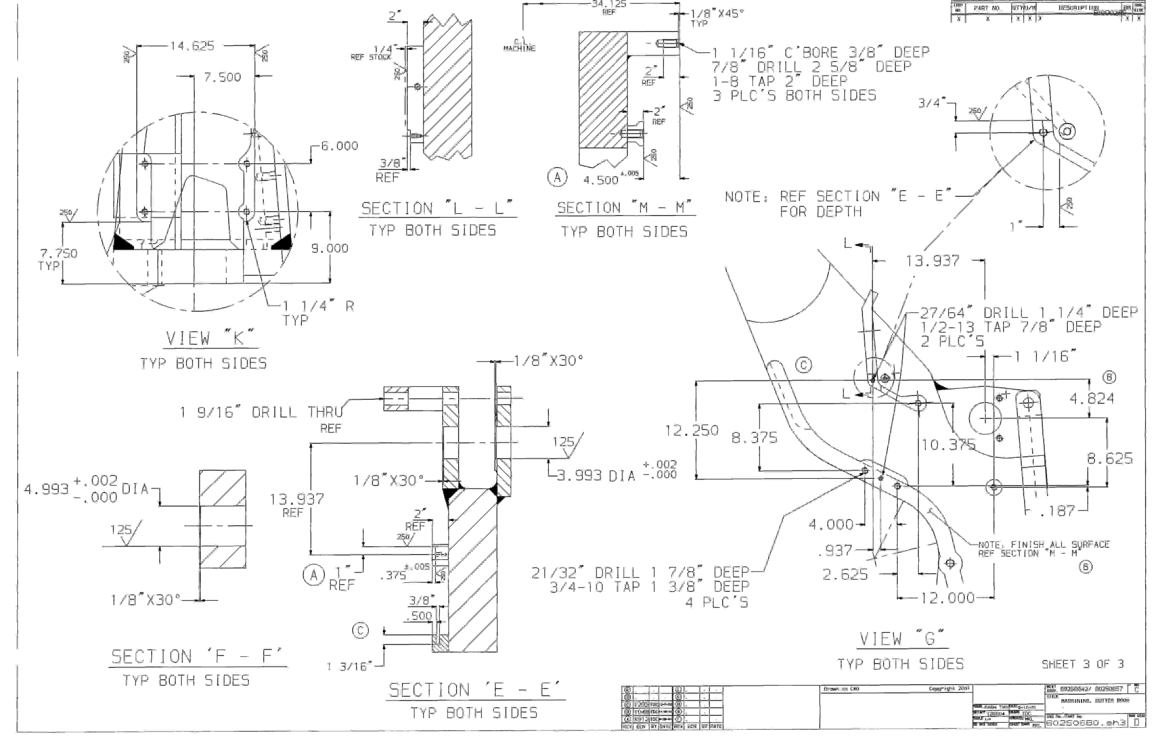 Bucyrus 25M2 Miner Parts Catalog BI000289-5