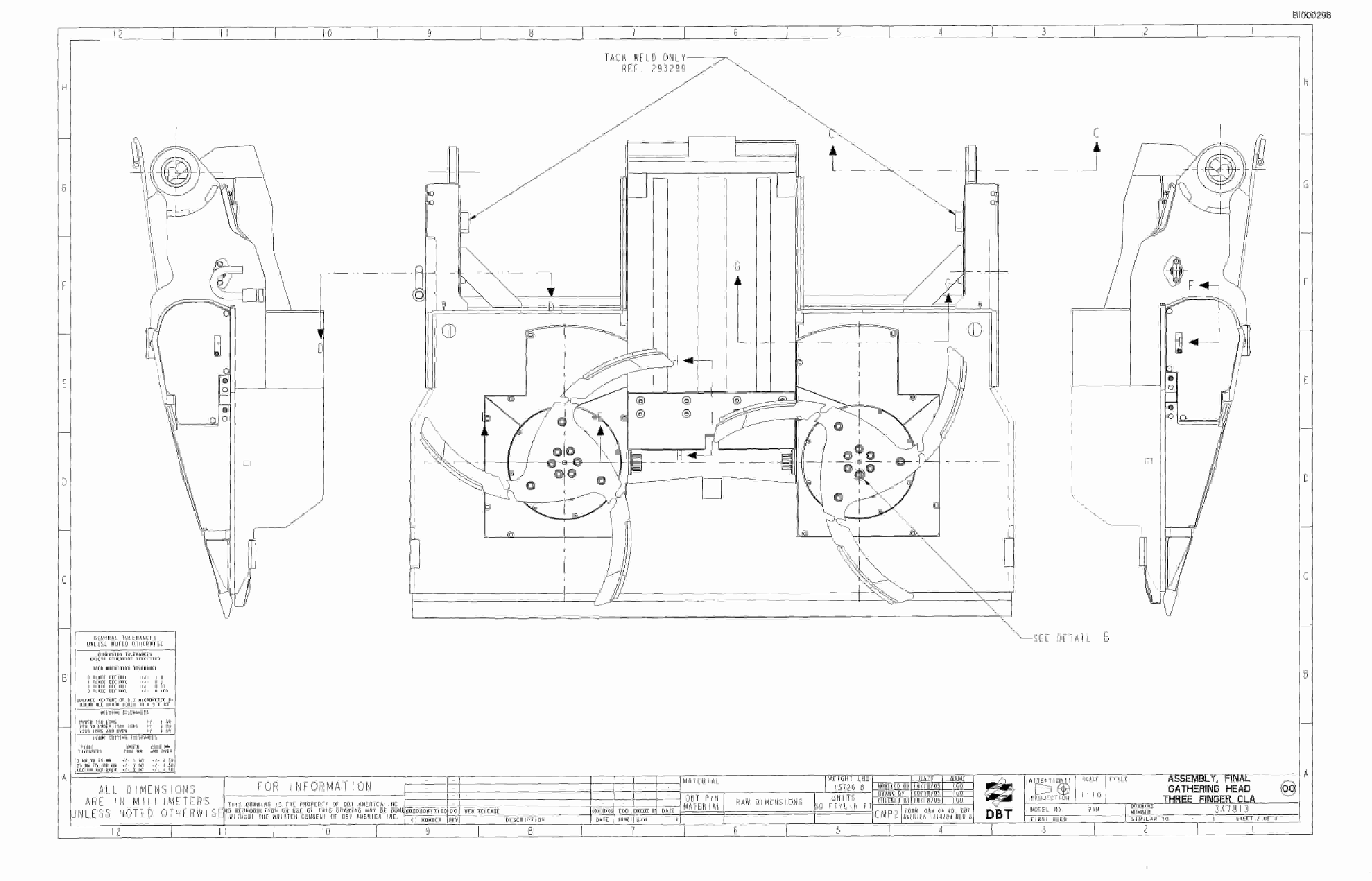 Bucyrus 25M2 Miner Parts Catalog BI000296-4