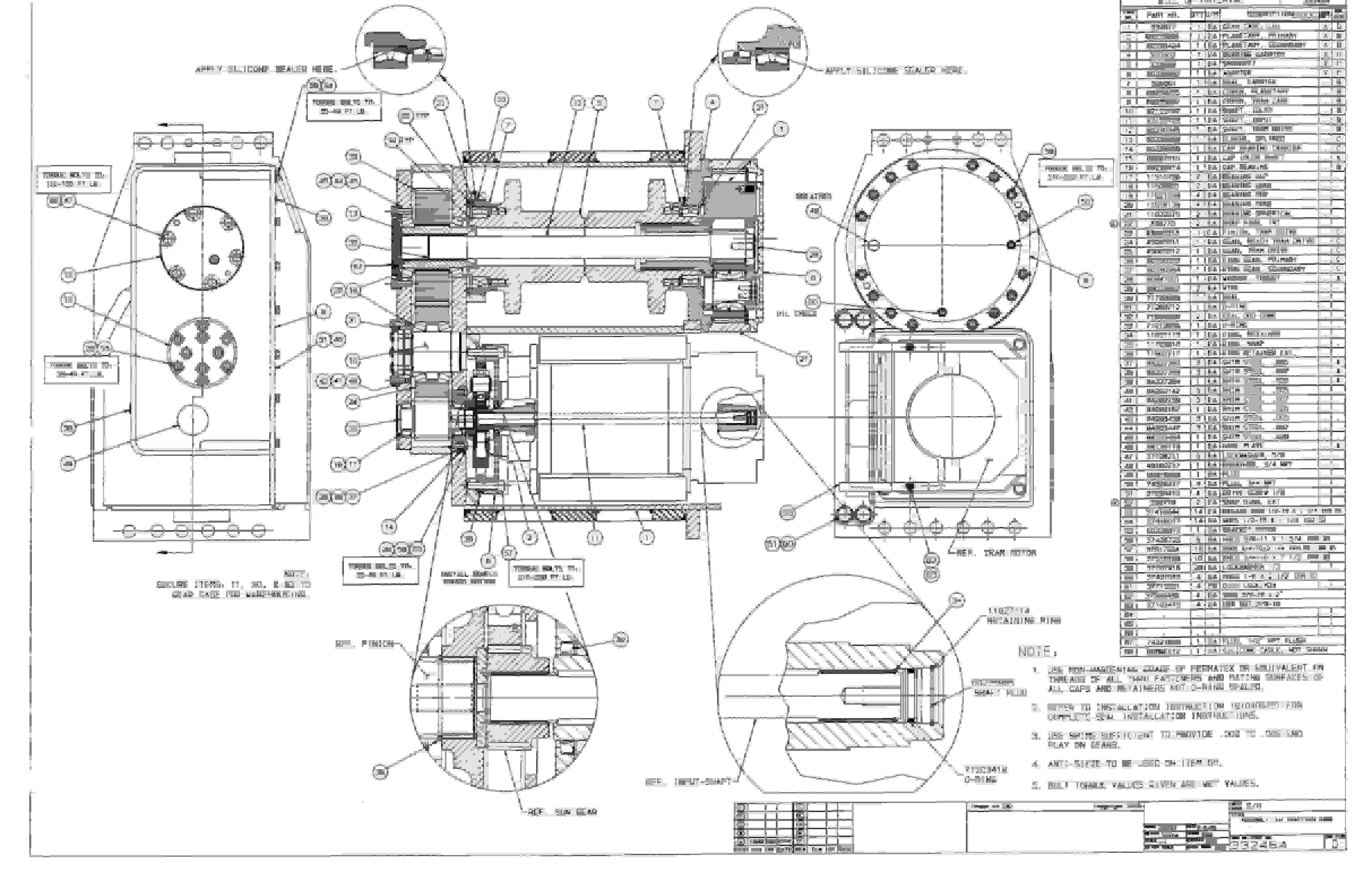 Bucyrus 25M2 Miner Parts Catalog BI000301-3