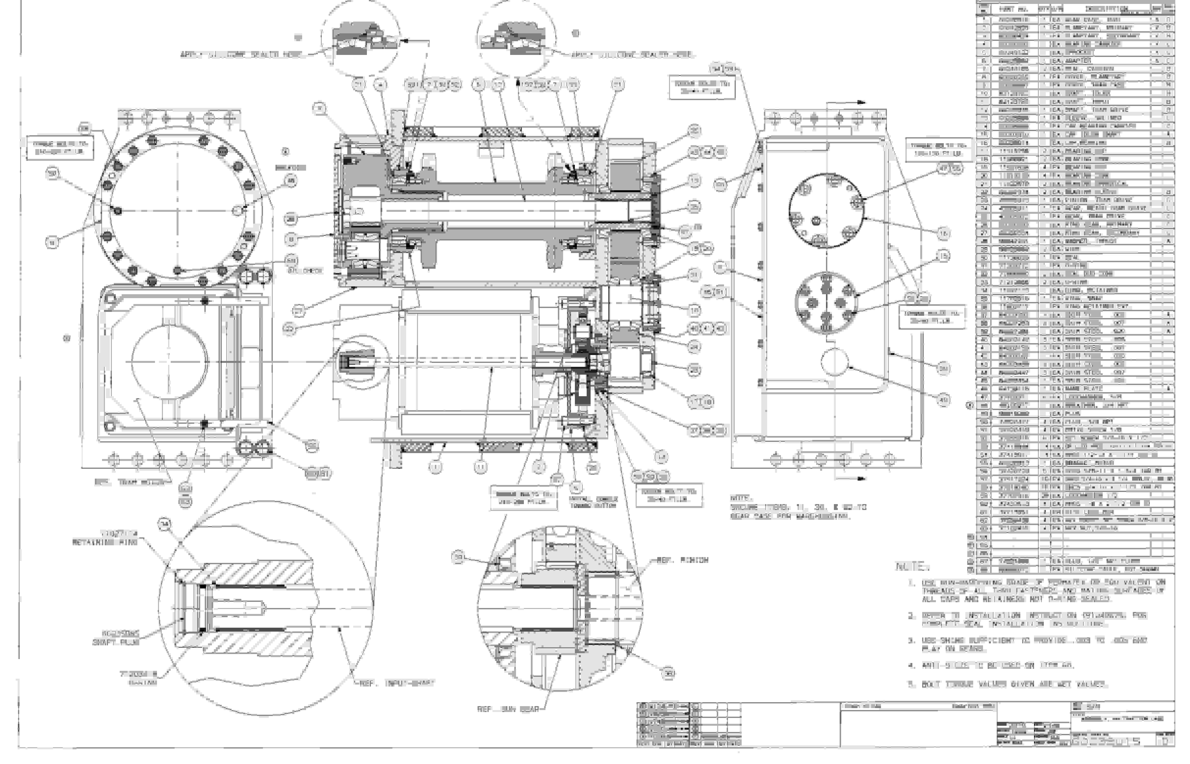Bucyrus 25M2 Miner Parts Catalog BI000303-3