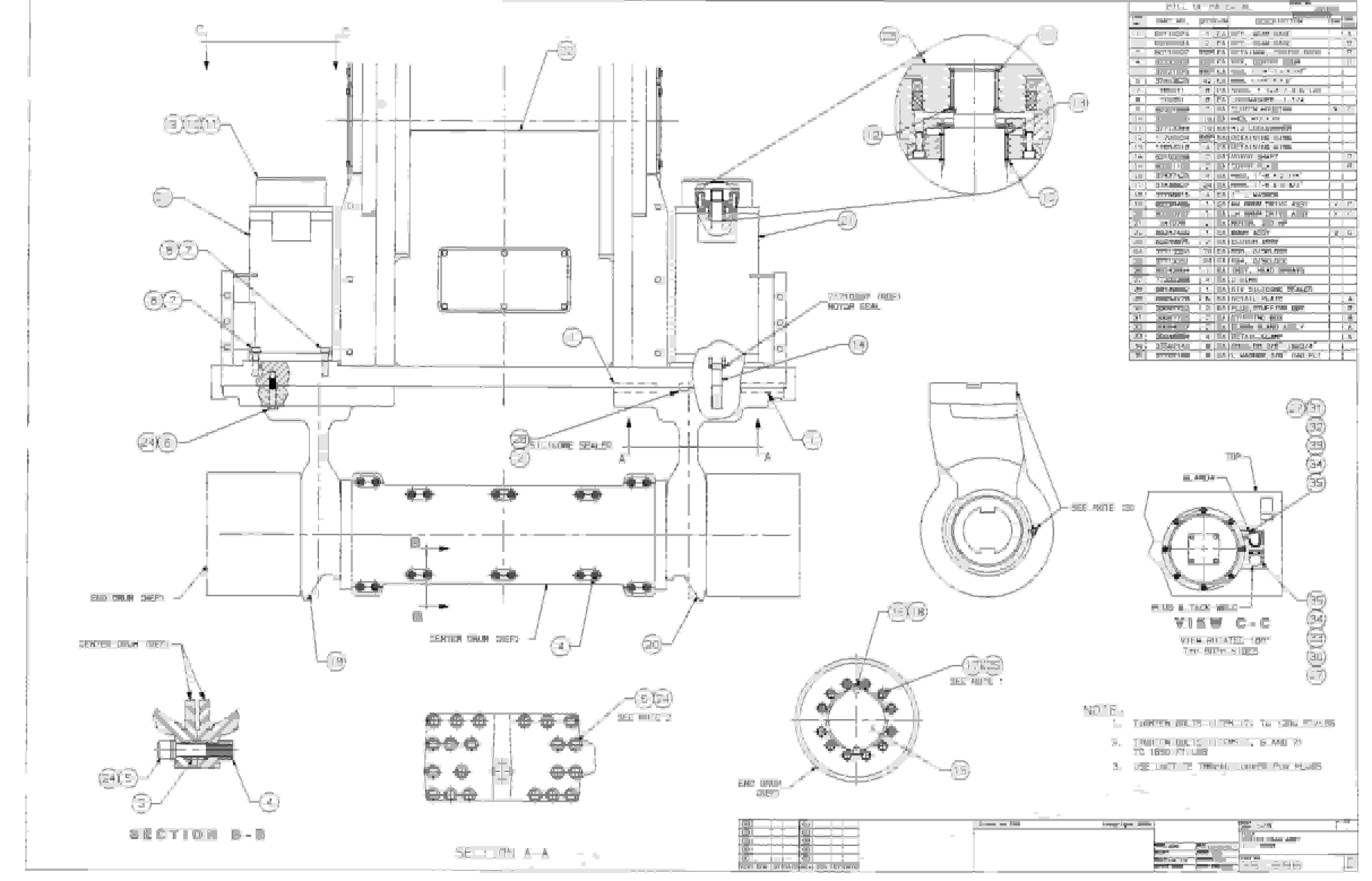 Bucyrus 25M2 Miner Parts Catalog BI000320-4