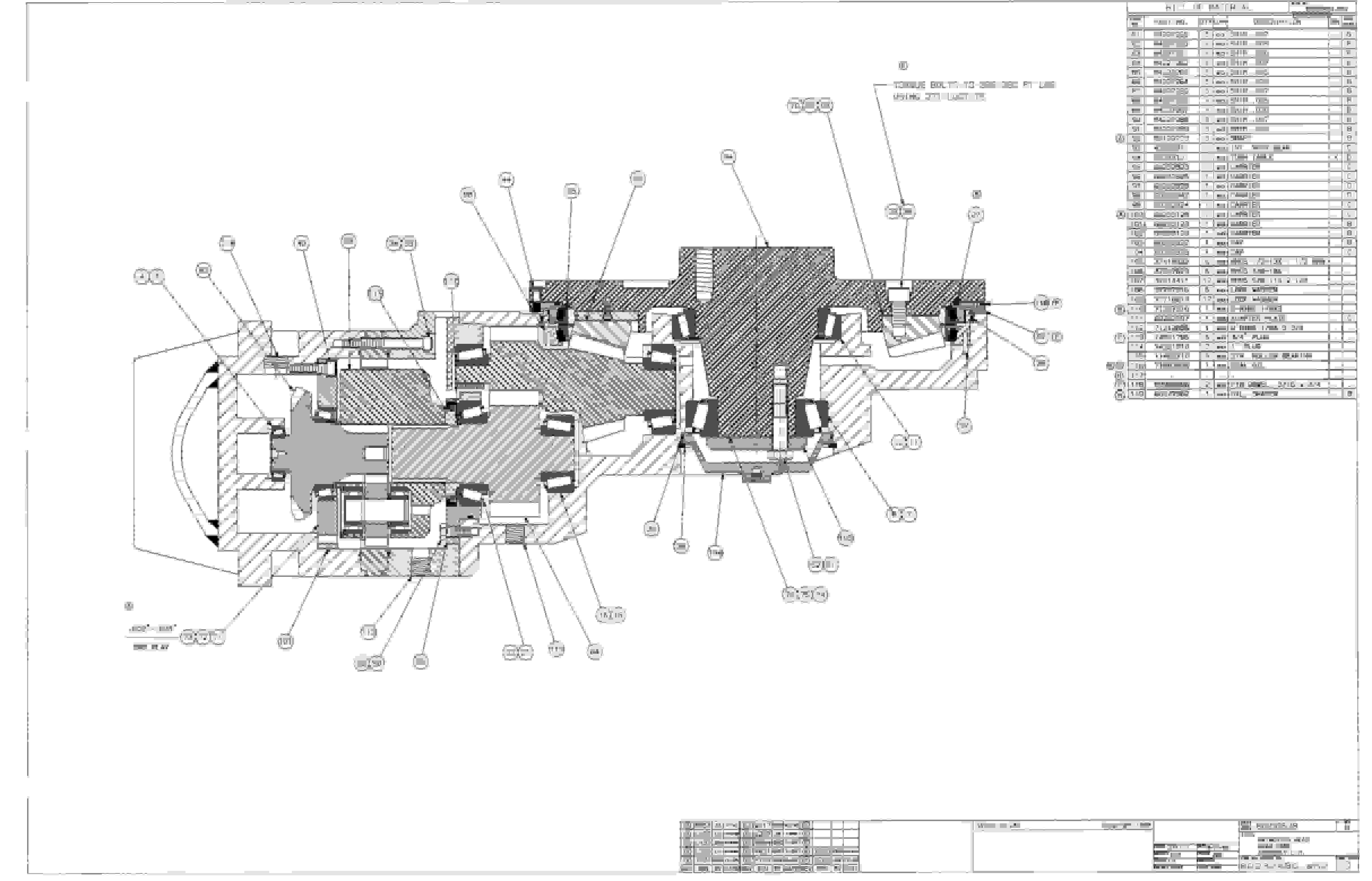 Bucyrus 25M2 Miner Parts Catalog BI000320-5