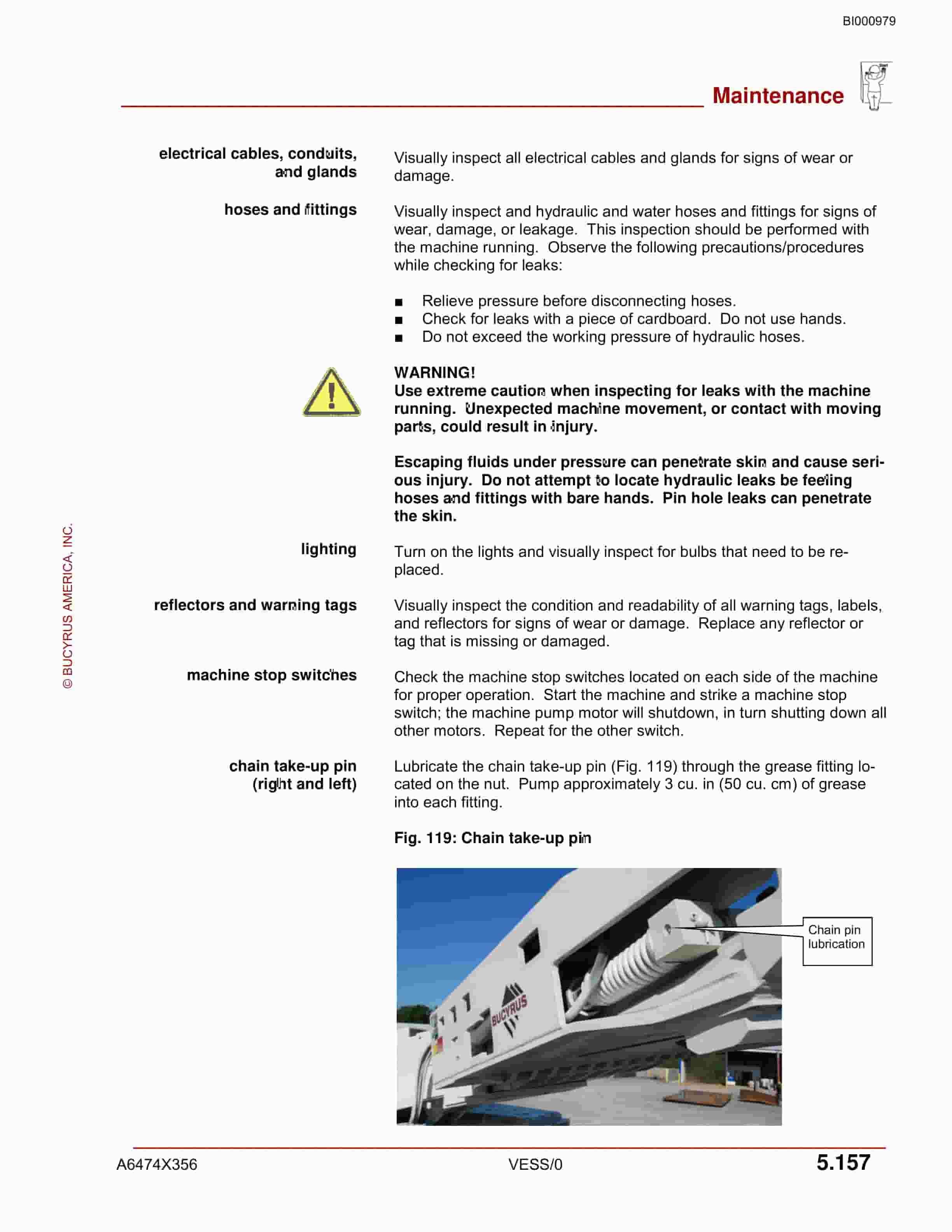 Bucyrus 25M3 Continuous Miner Operation Manual BI000979-2