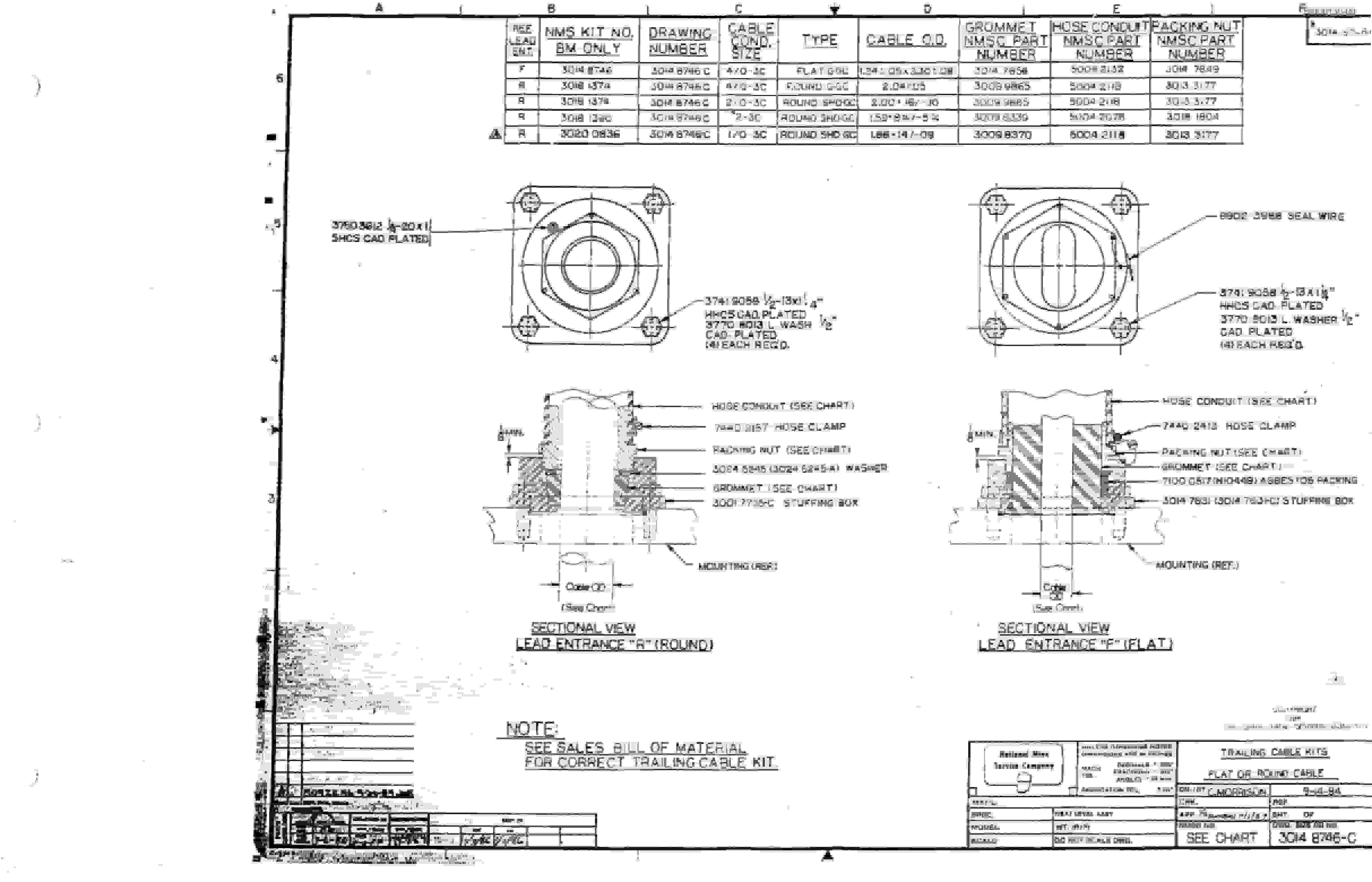 Bucyrus 2810-0 Drum Miner Parts Catalog BI000130-2