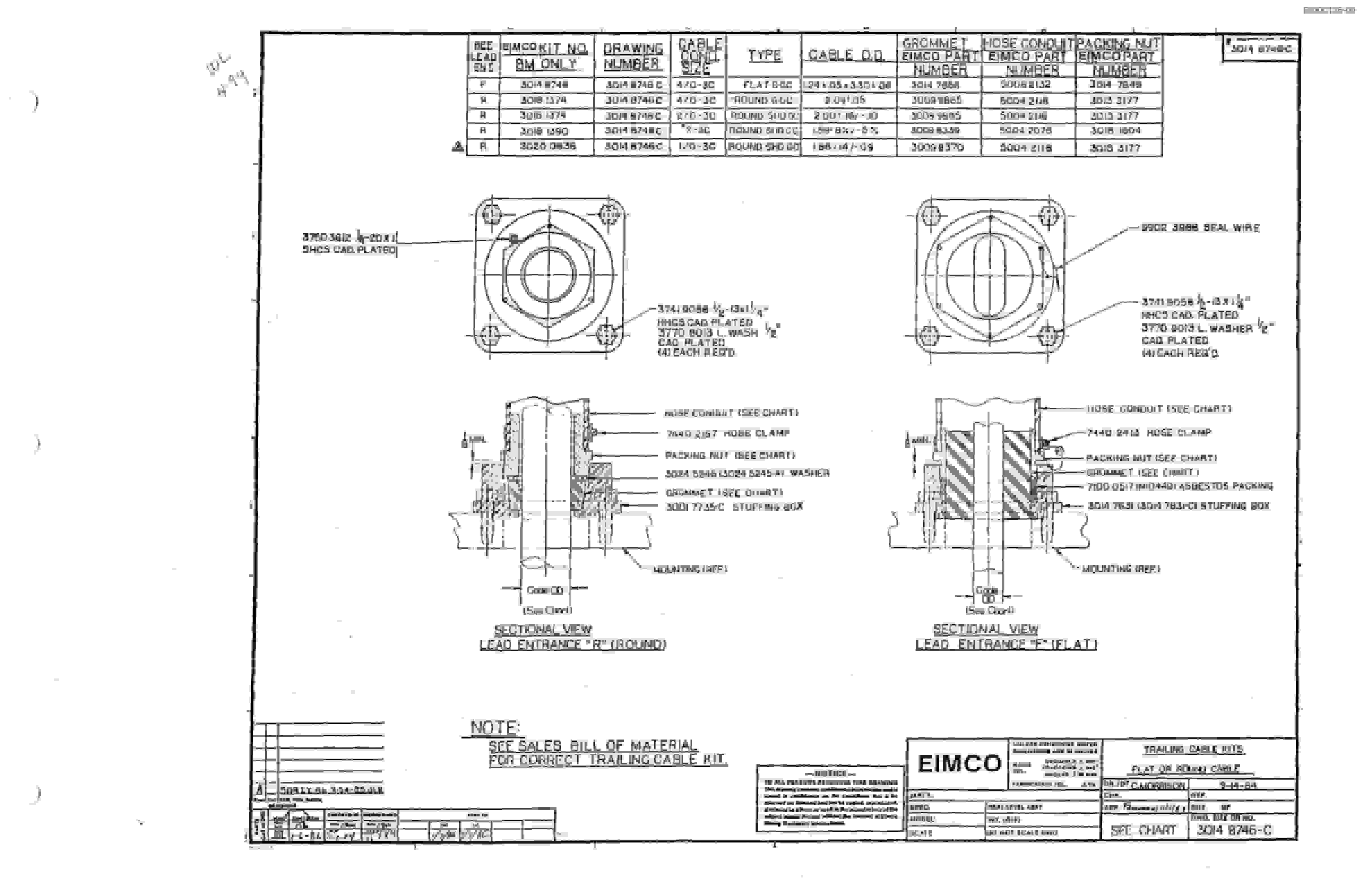Bucyrus 2810-0 Miner Parts Catalog BI000126-2